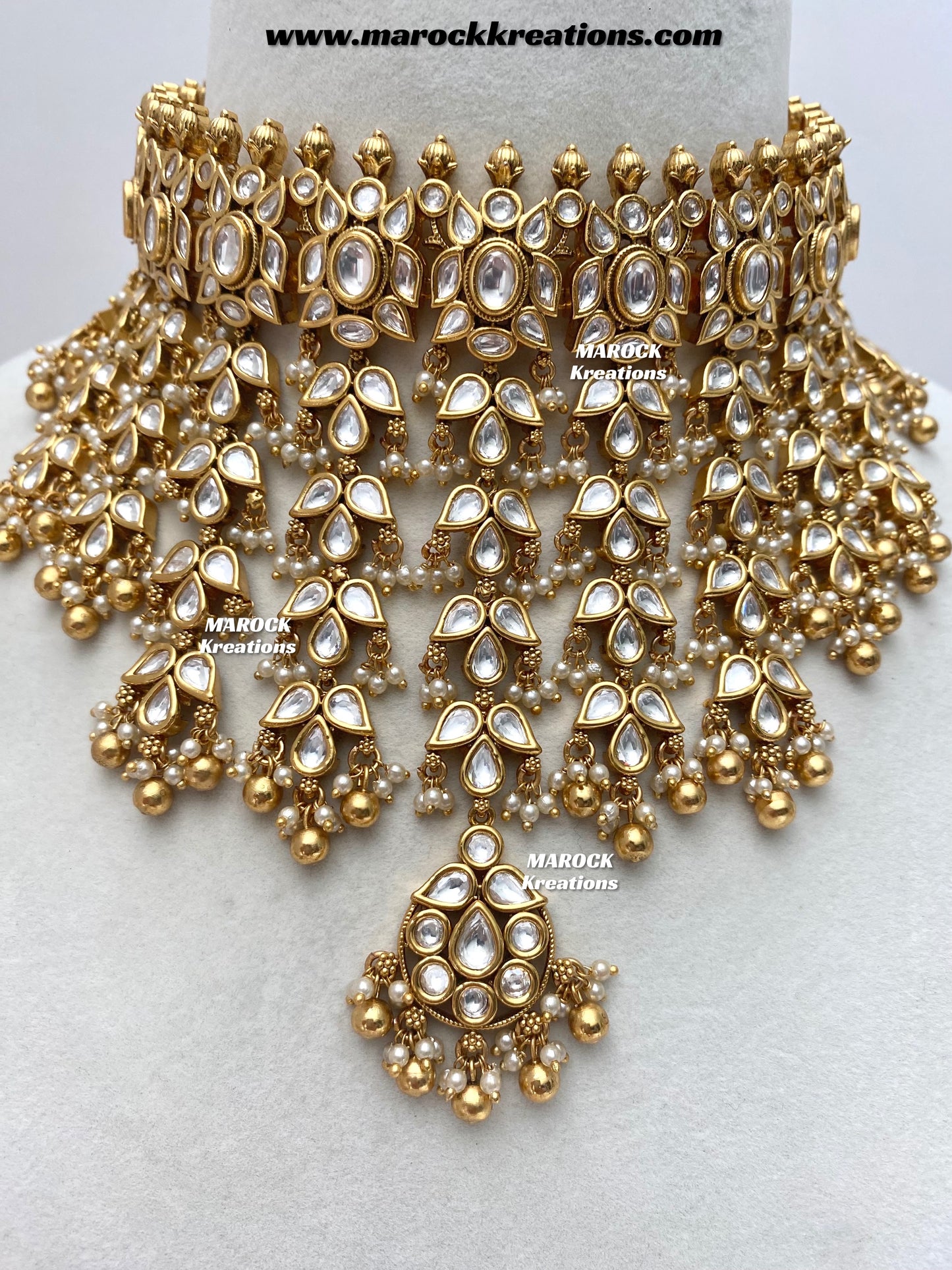 Bonita Premium Quality Gold Plated Bridal set
