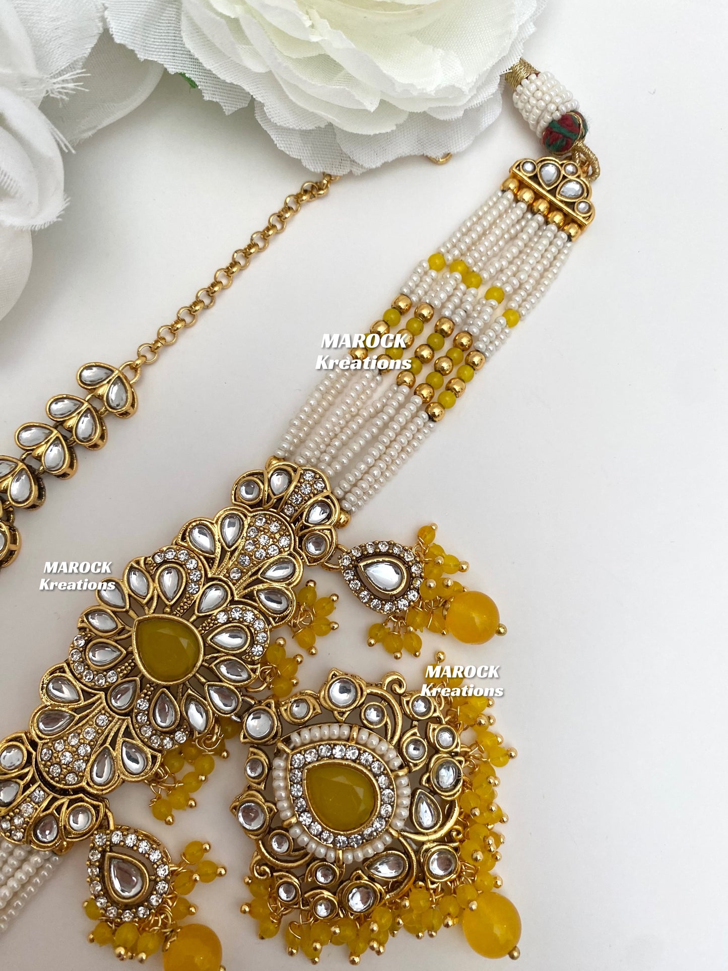 Mahima Premium Quality Kundan Choker set
