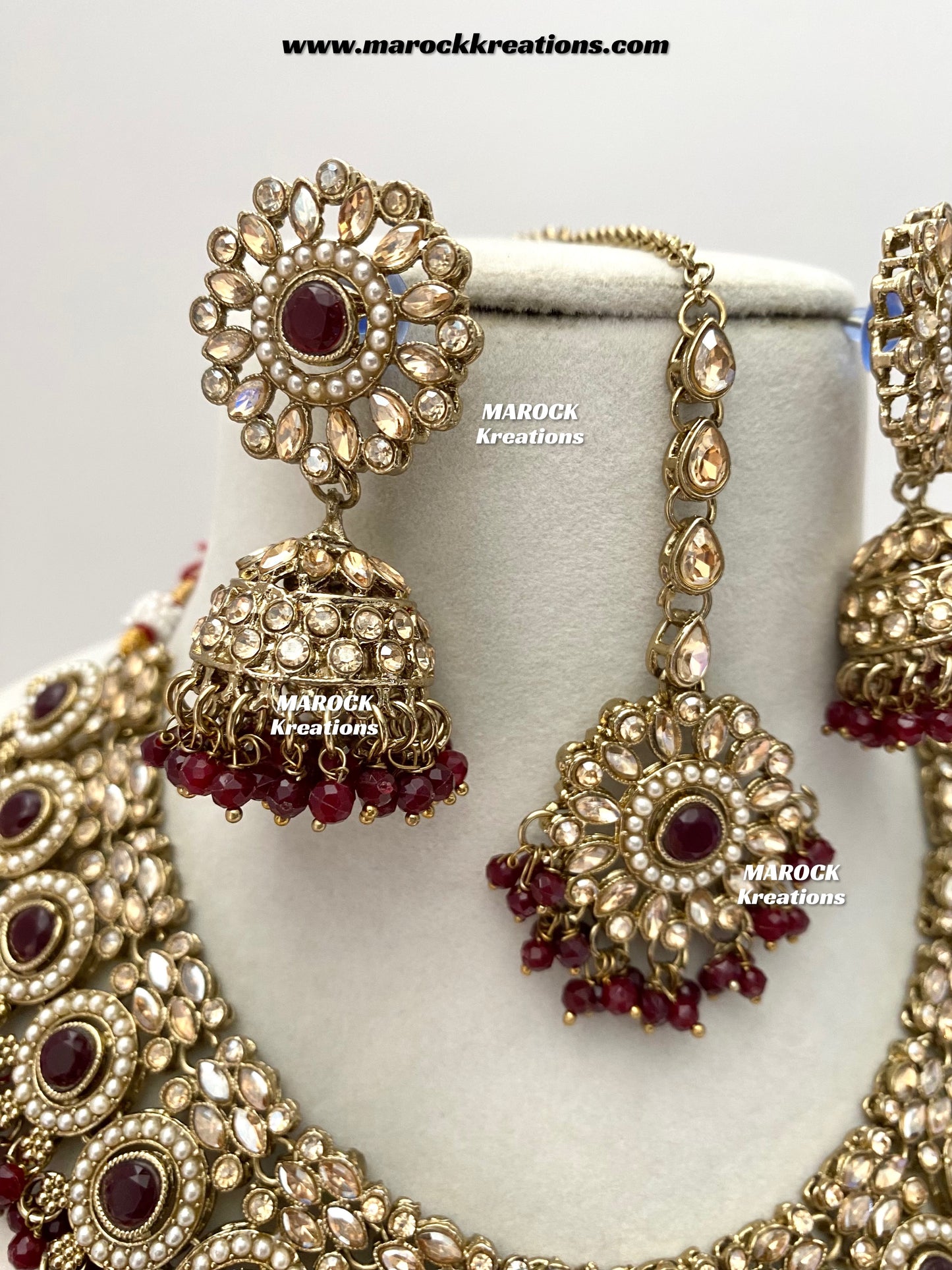 Sameera Polki Necklace set
