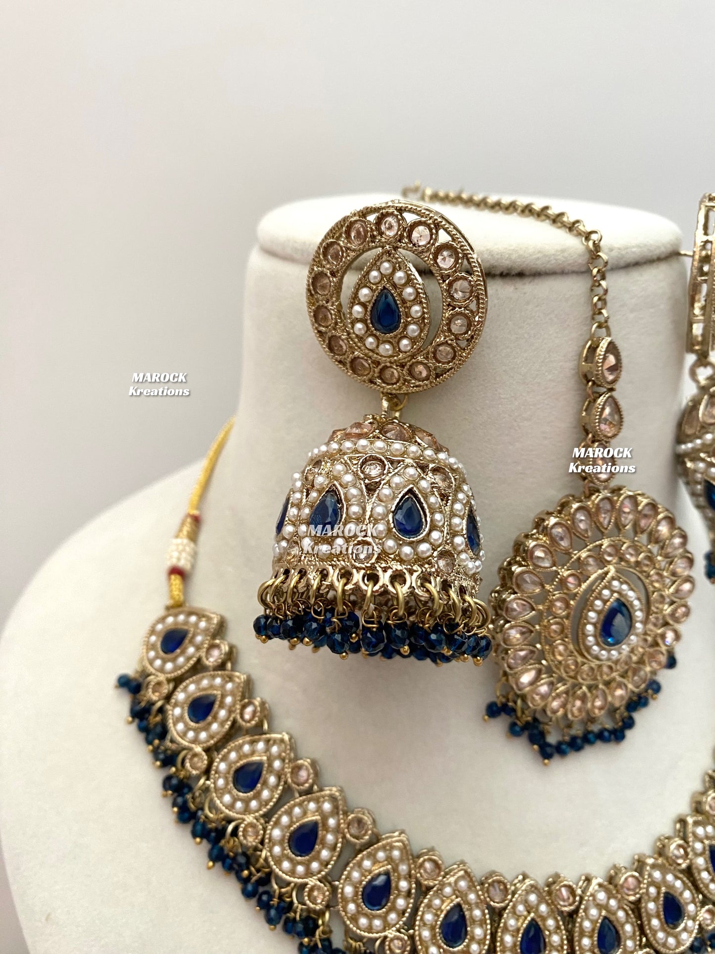 Tina Antique Polki Necklace set