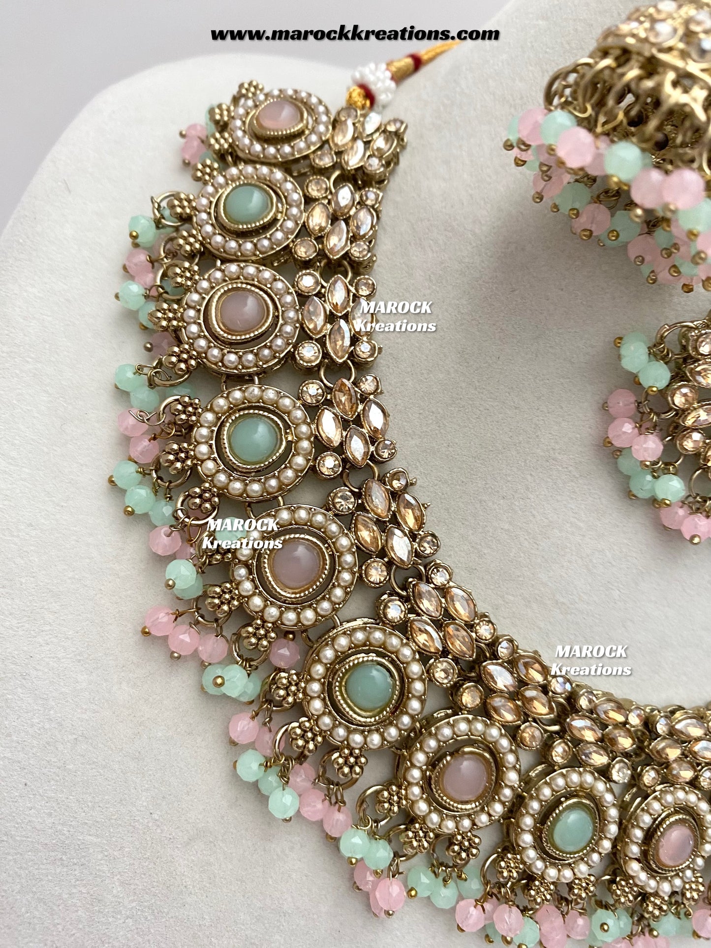 Sameera Polki Necklace set