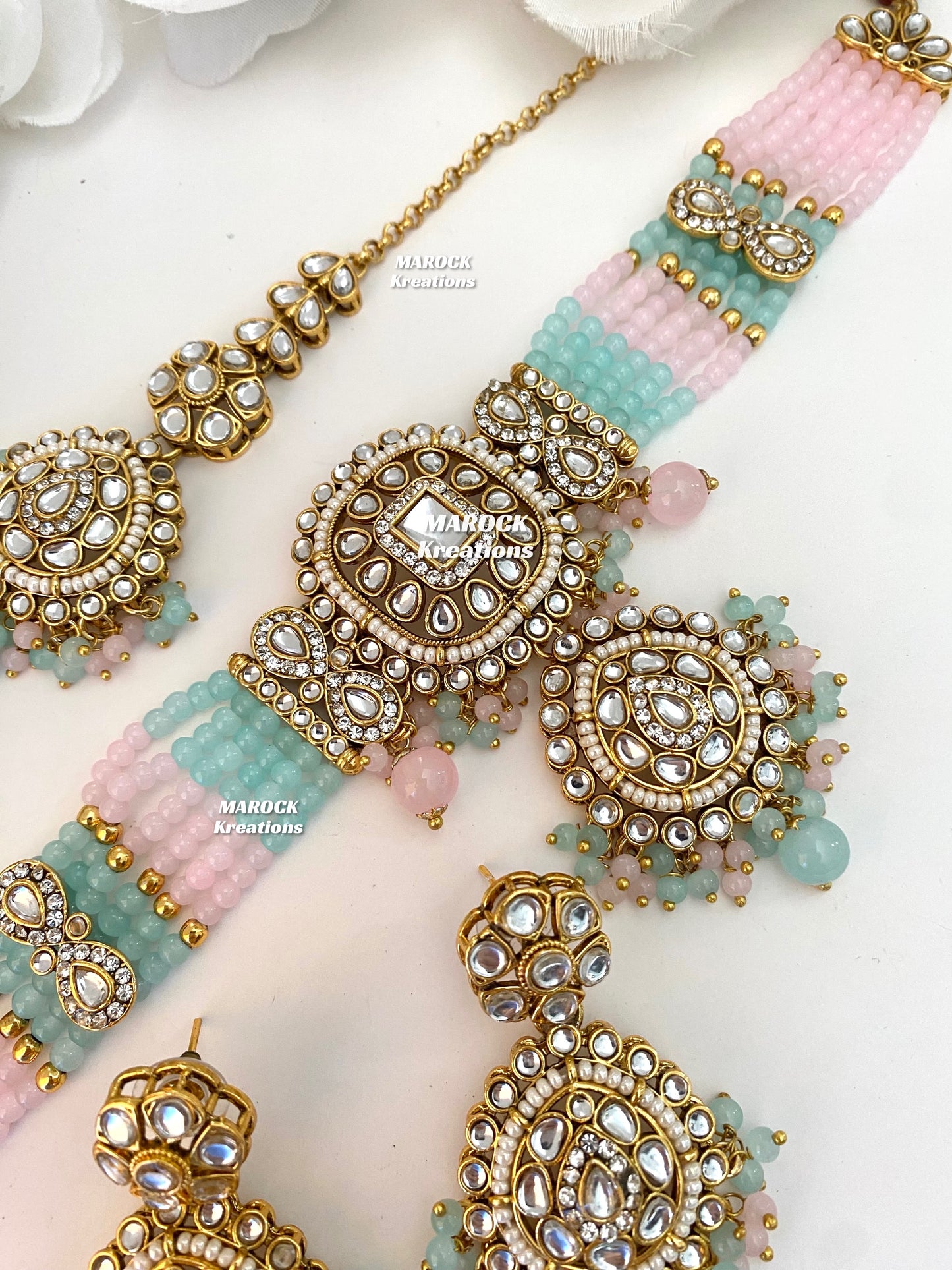 Simona Premium Quality Kundan Choker set