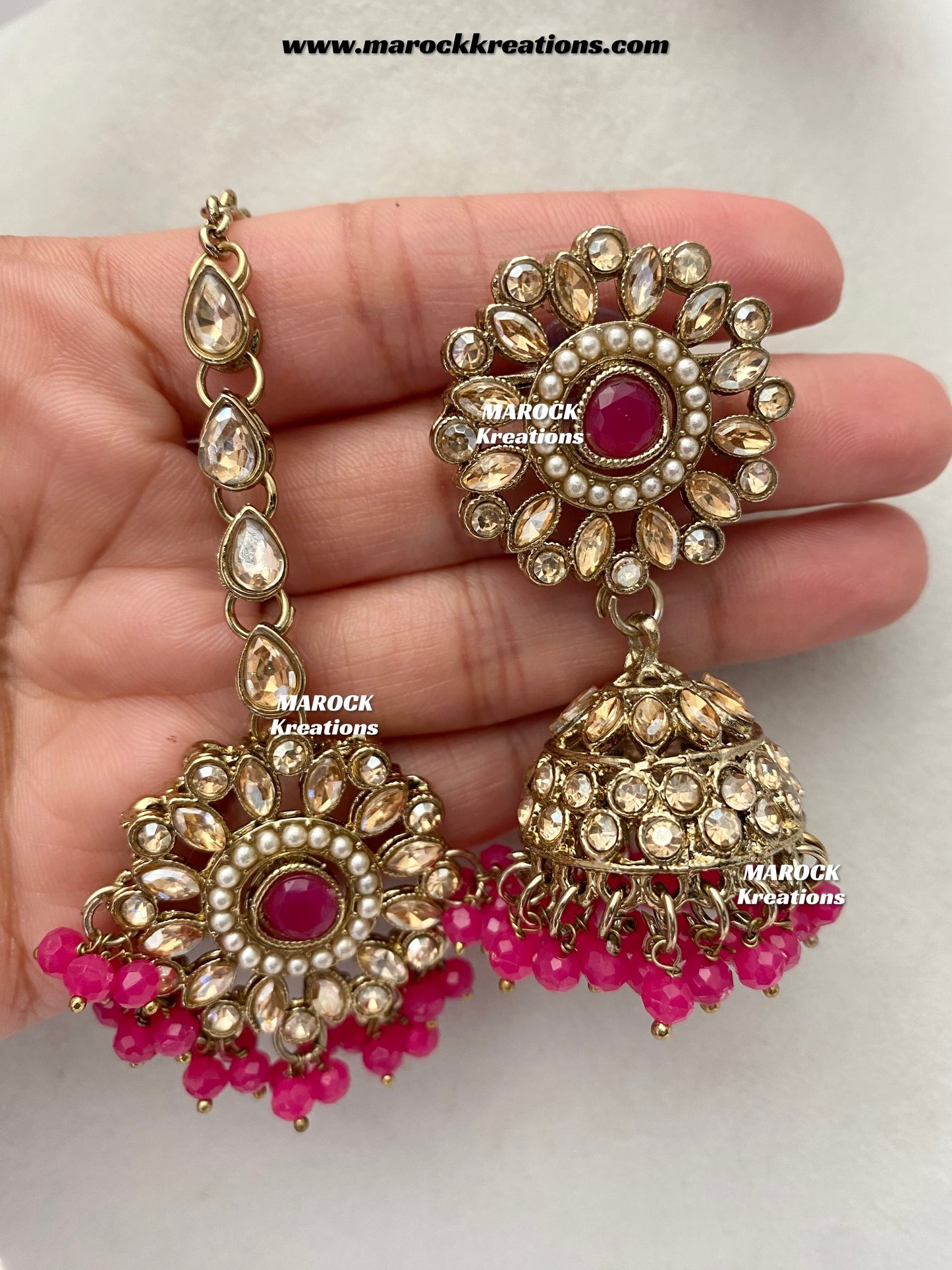 Sameera Polki Necklace set