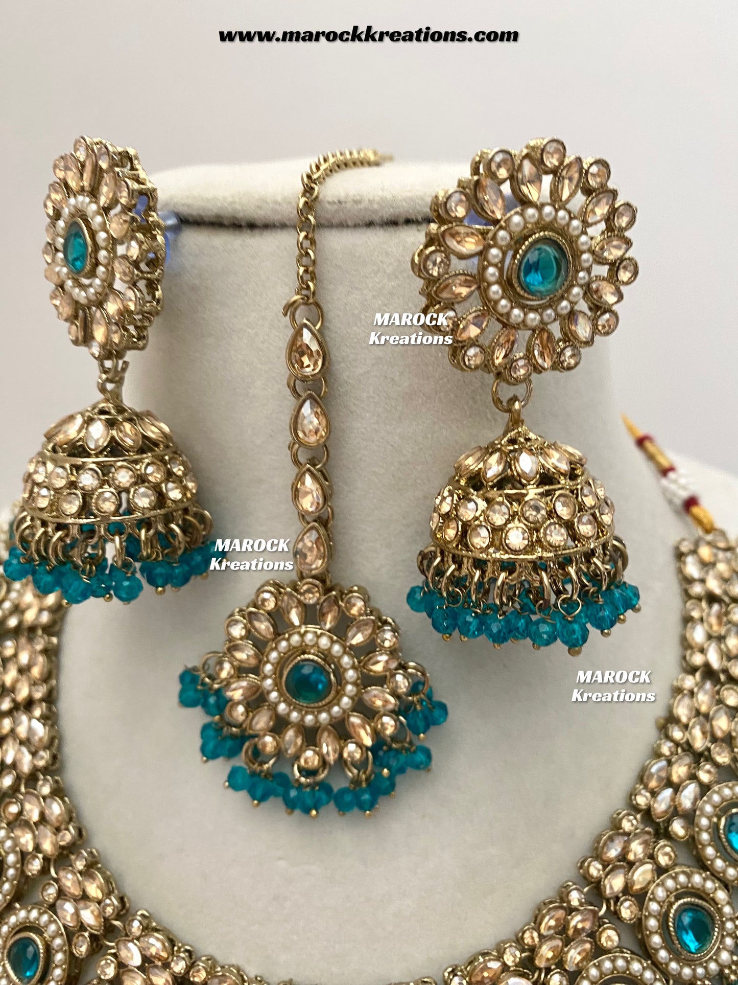 Sameera Polki Necklace set