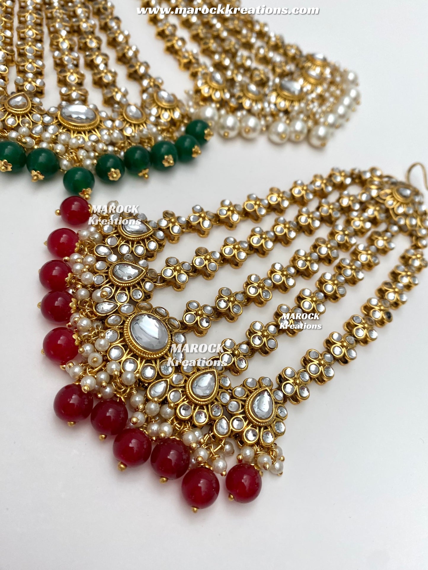 Premium Quality Kundan Jhoomer/Passa