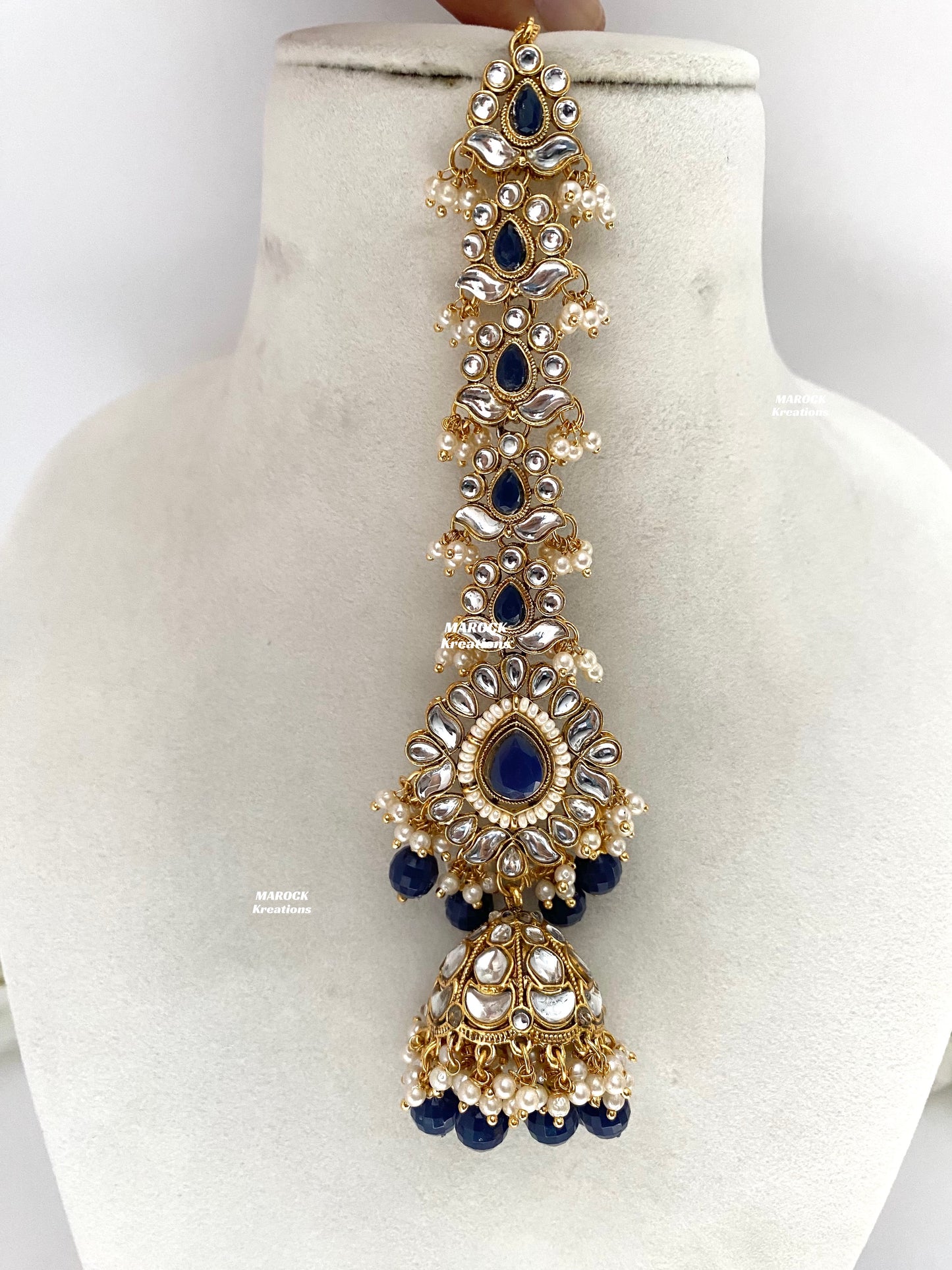 Bhavika Premium Quality Kundan choker/Necklace set