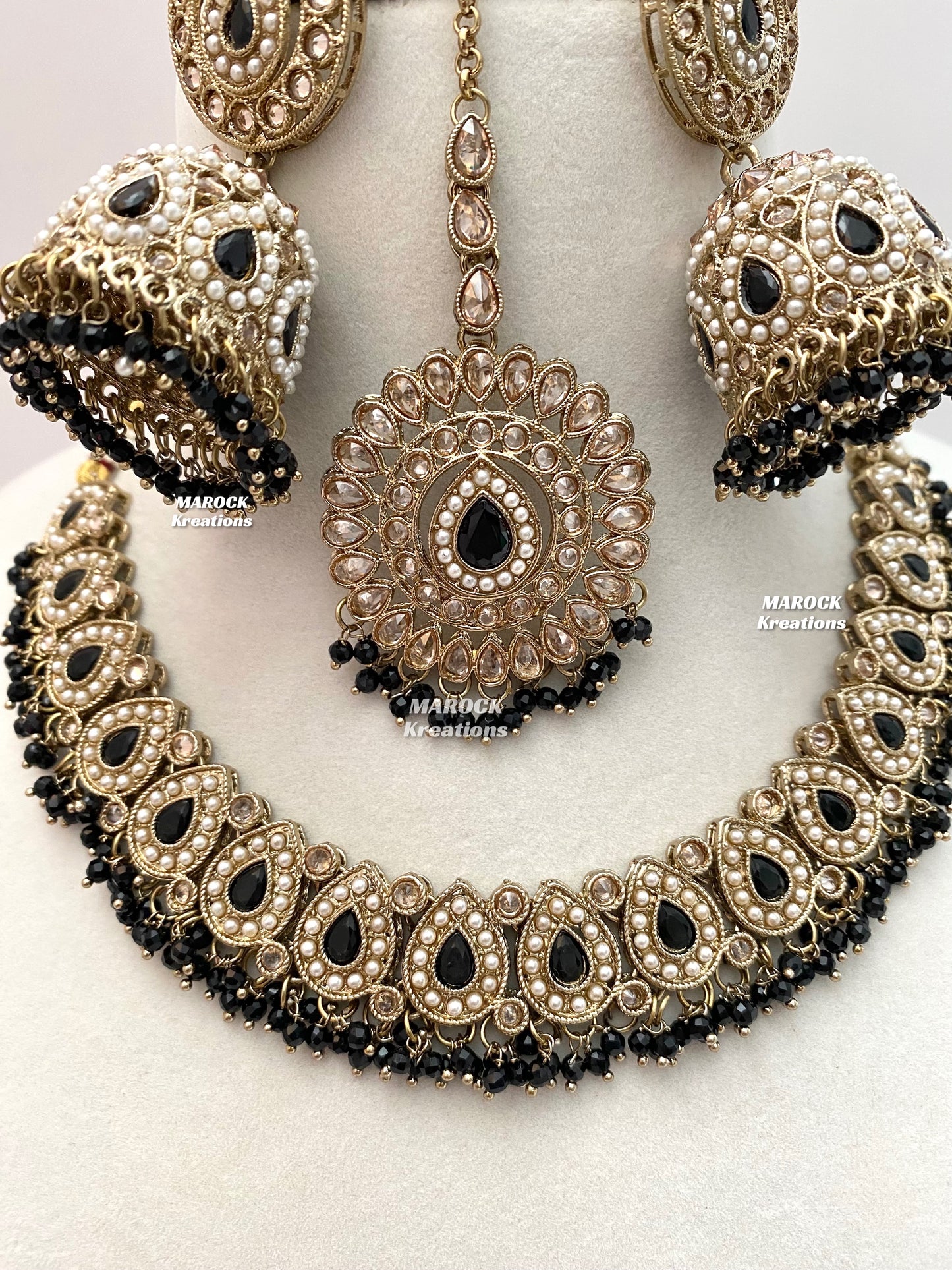 Tina Antique Polki Necklace set