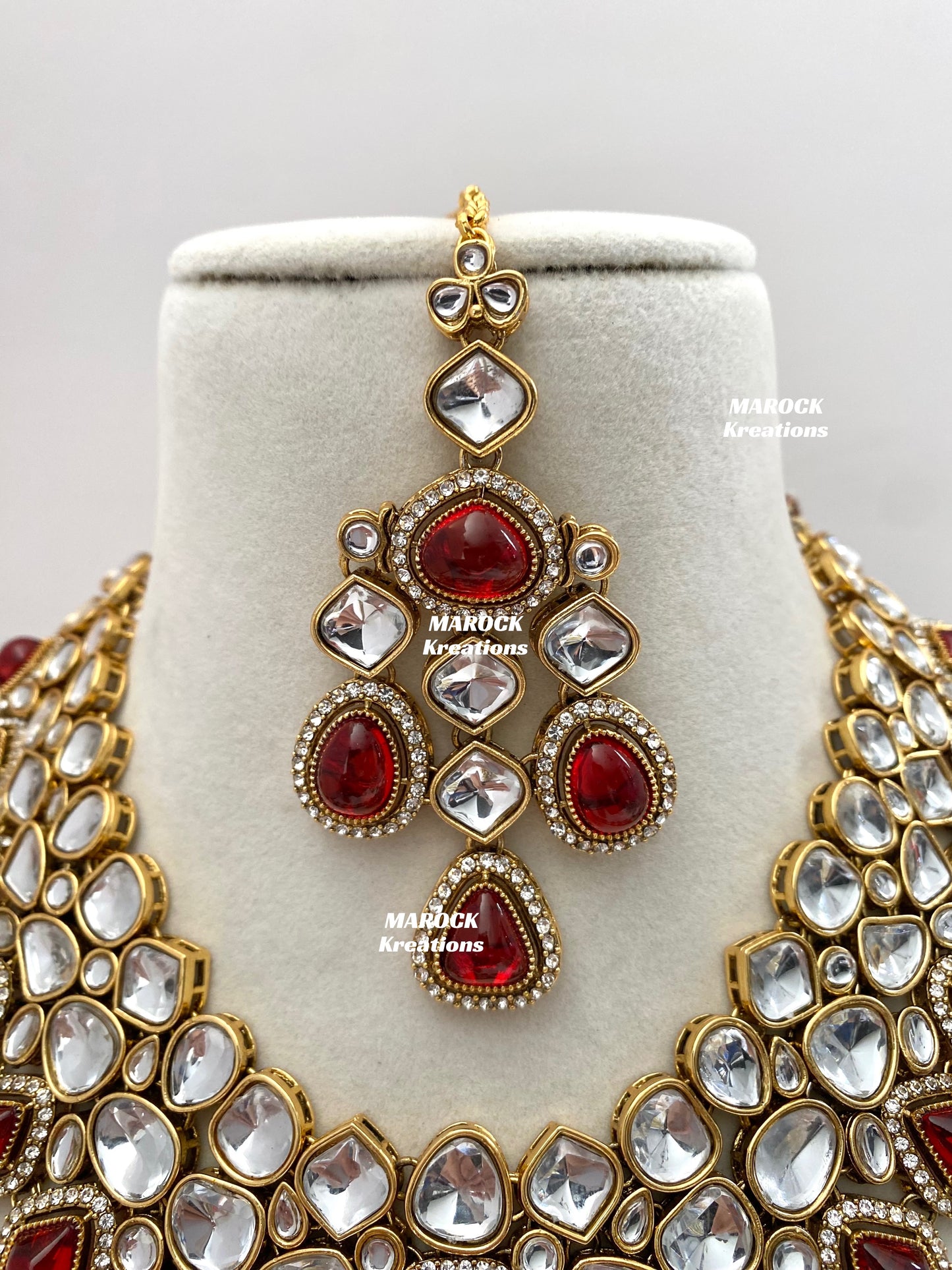 Patriza Sabyasachi inspired Premium Quality Kundan Statement Necklace set