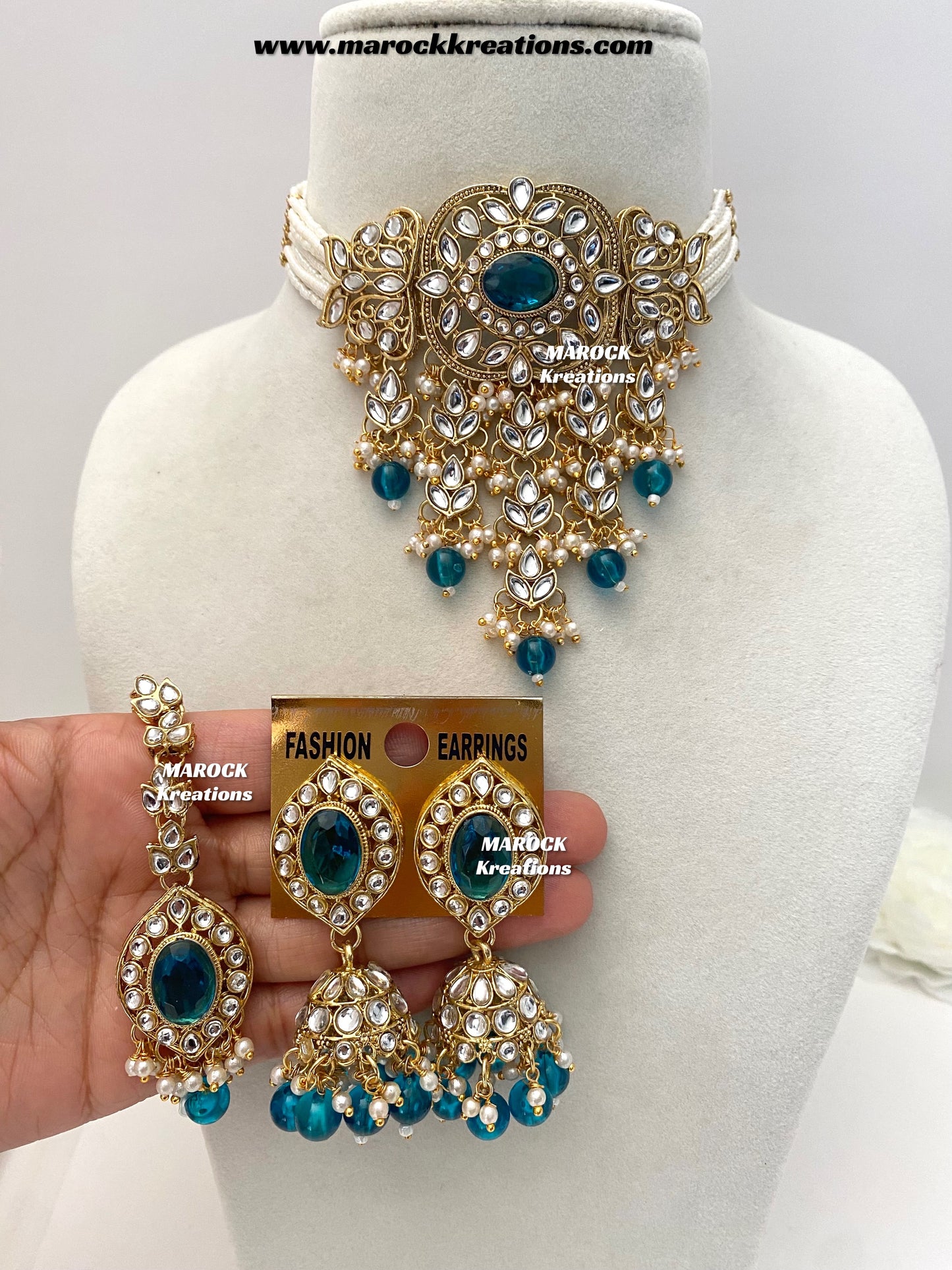 Krupa Kundan Choker set