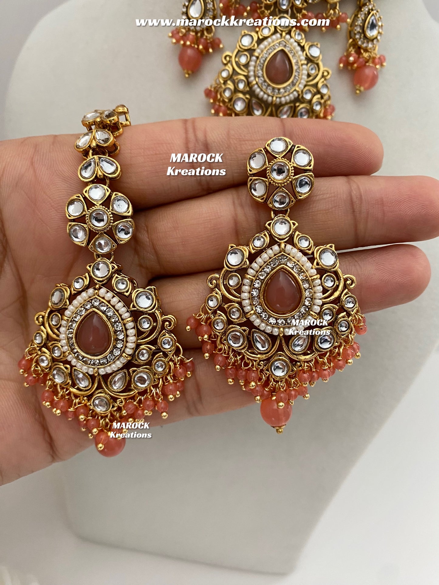 Mahima Premium Quality Kundan Choker set