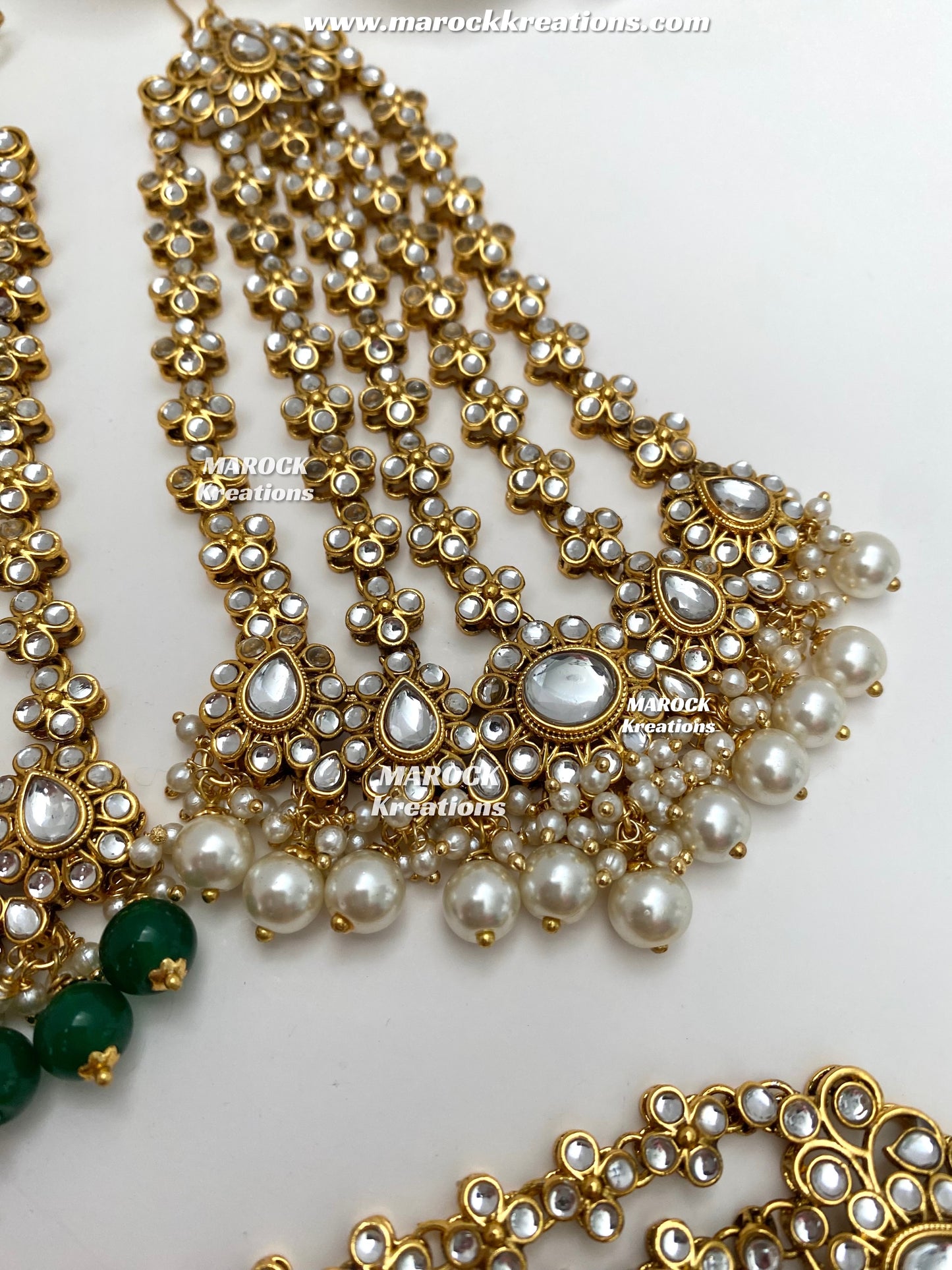 Premium Quality Kundan Jhoomer/Passa