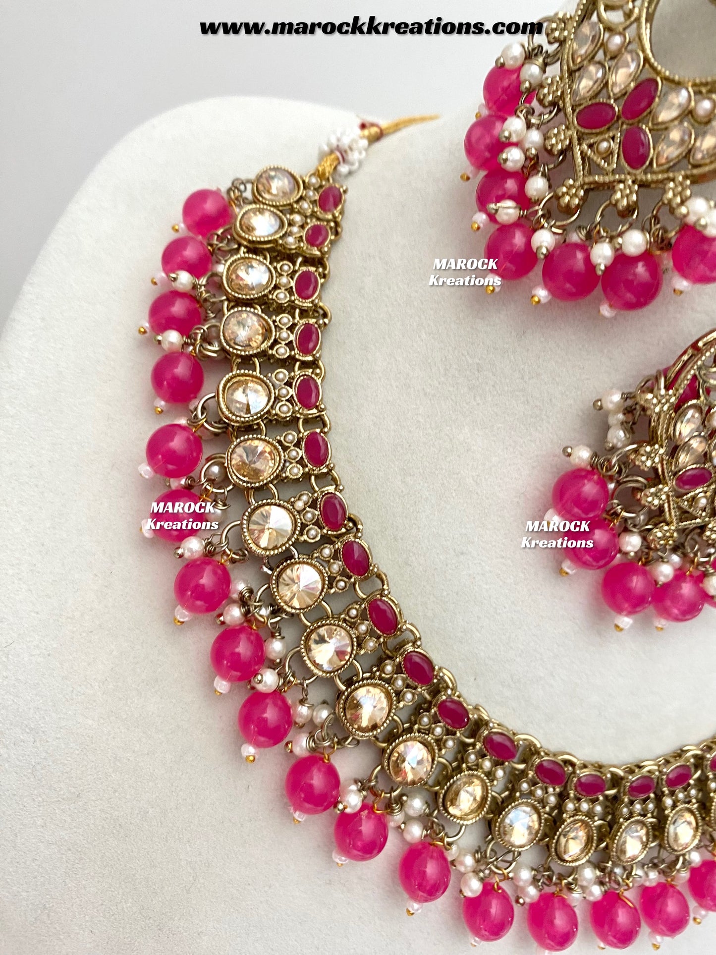 Shefa Polki Necklace set