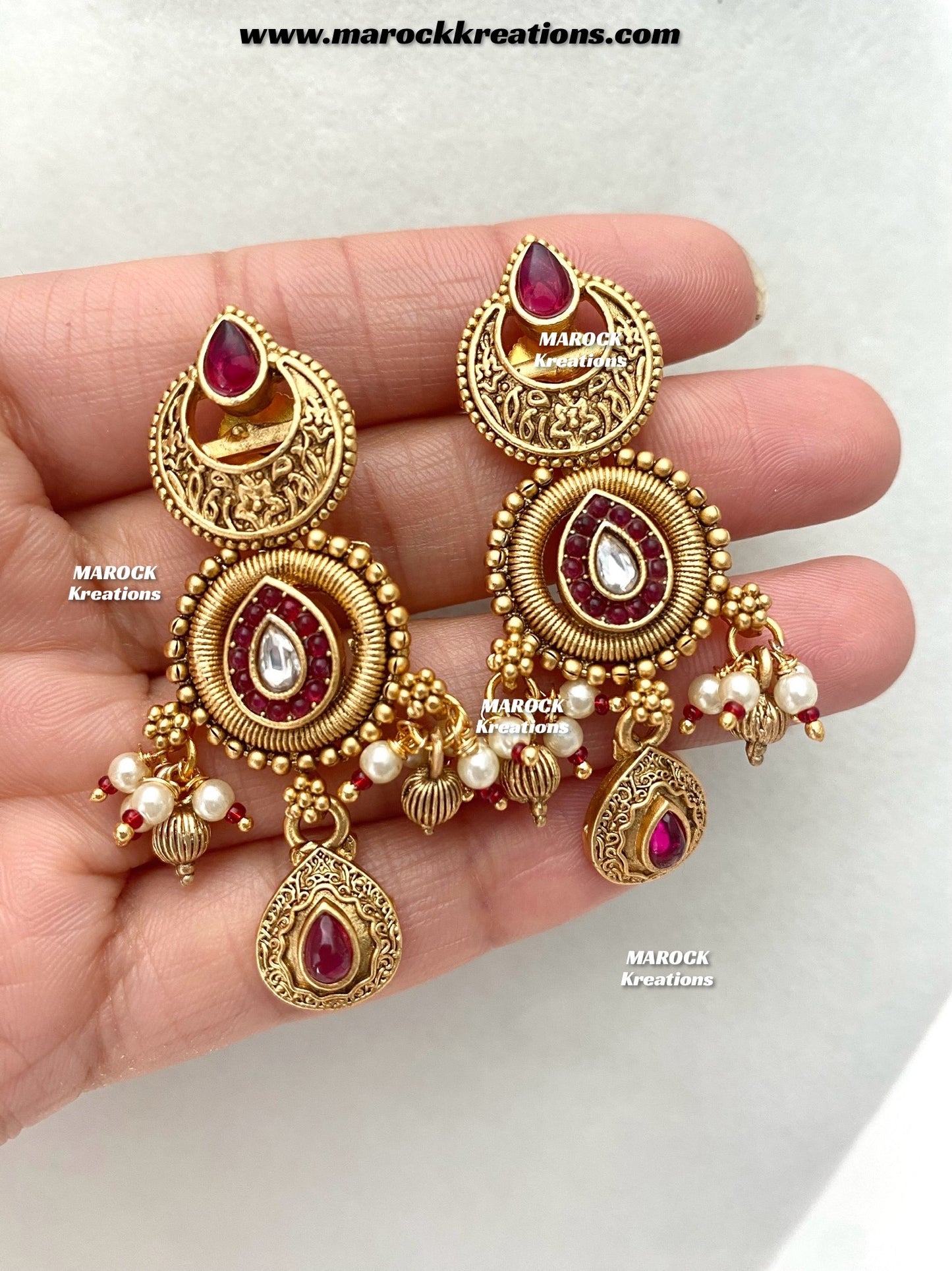 Swapna Gold Plated Necklace set