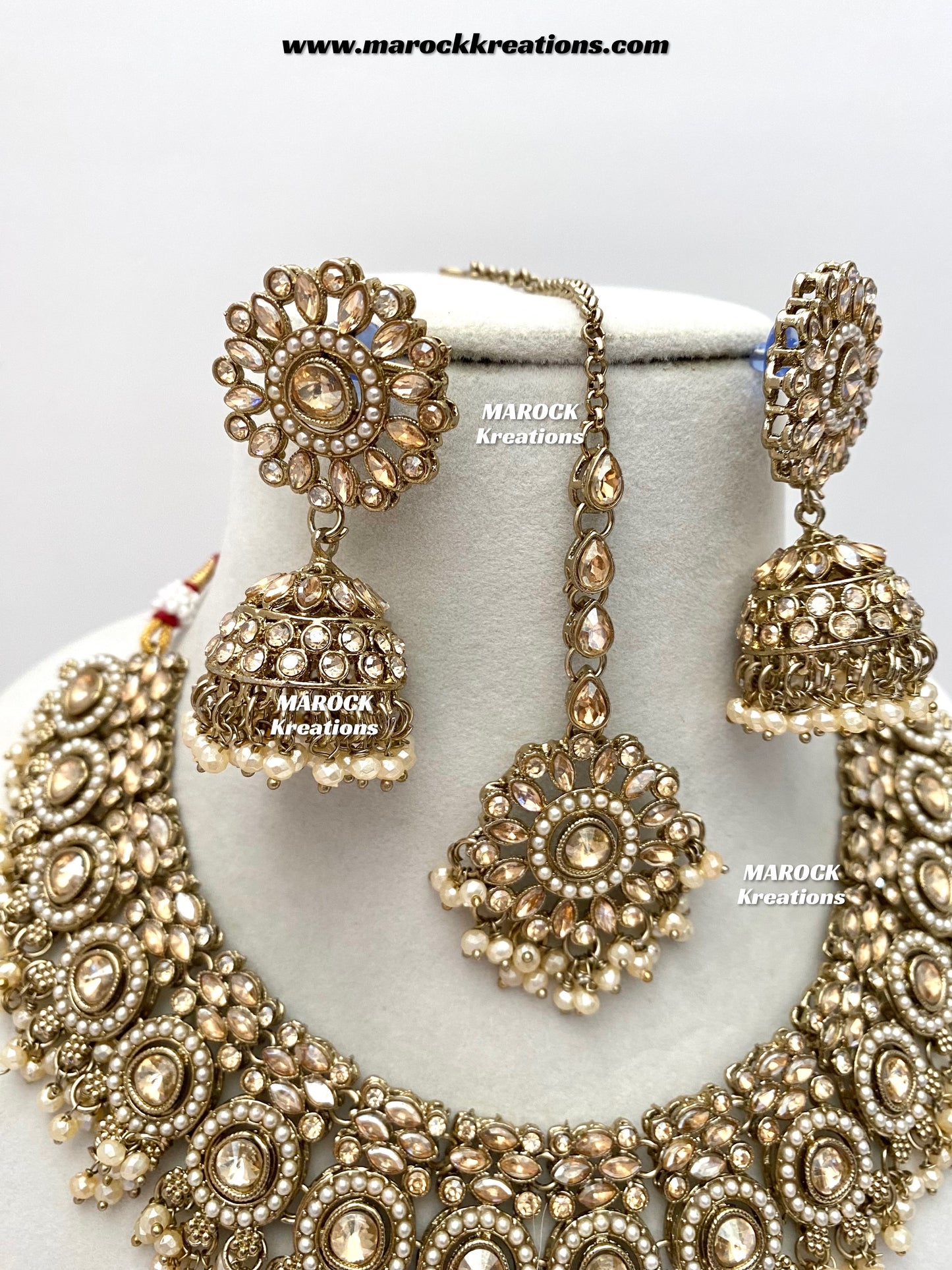Sameera Polki Necklace set