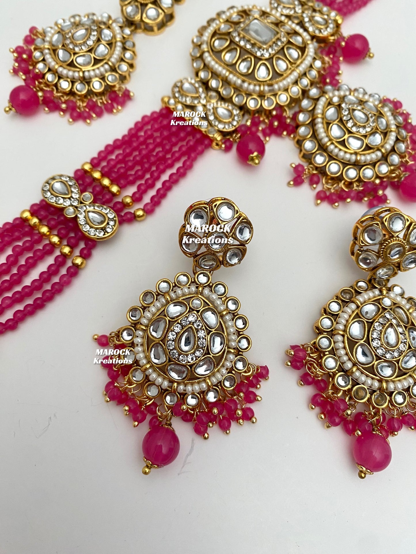 Simona Premium Quality Kundan Choker set