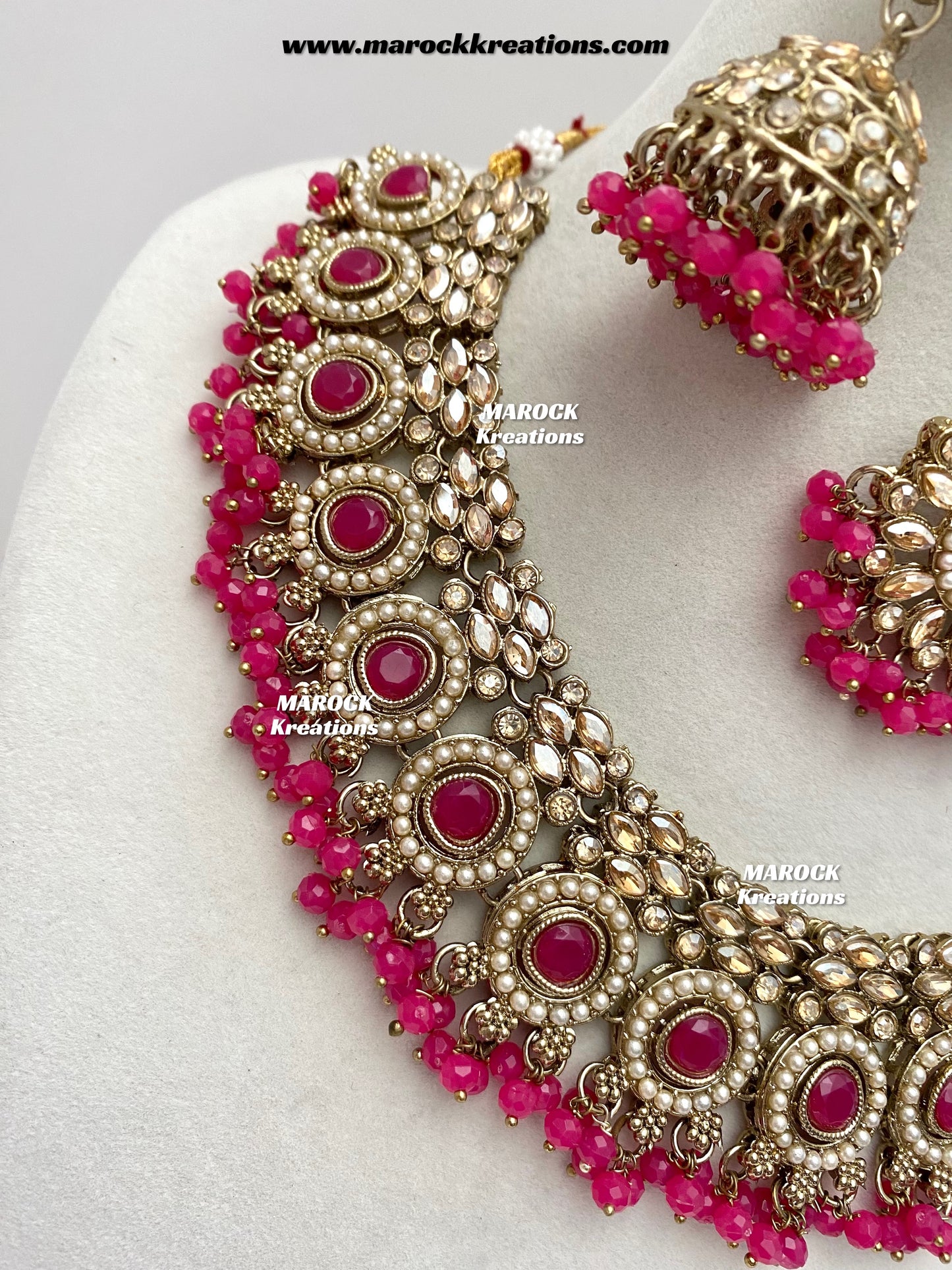 Sameera Polki Necklace set