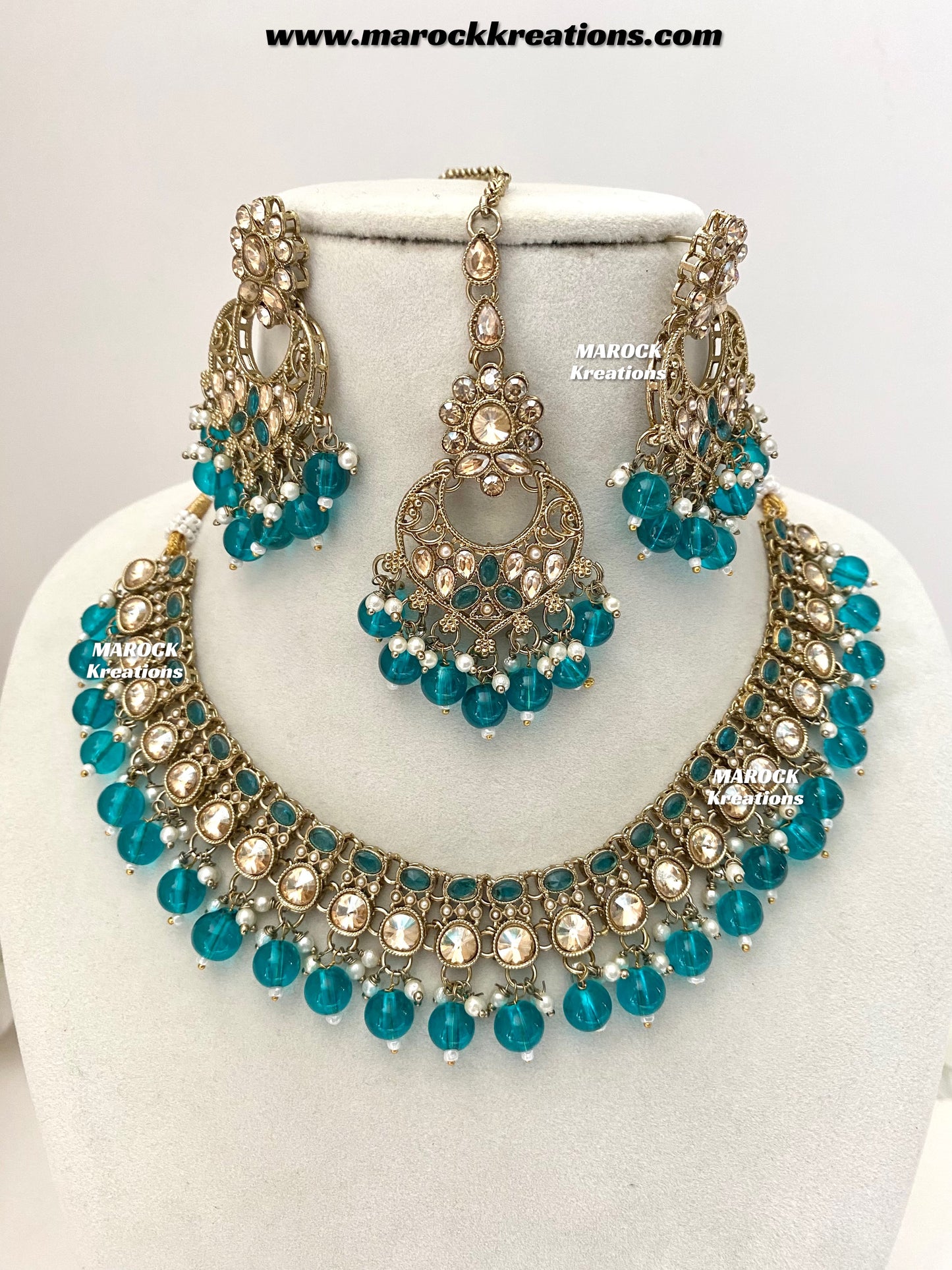 Shefa Polki Necklace set