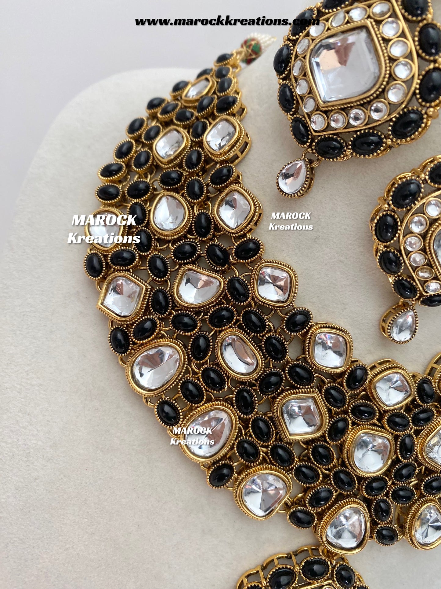 Roksana Sabyasachi inspired Premium Quality Kundan Statement Necklace set