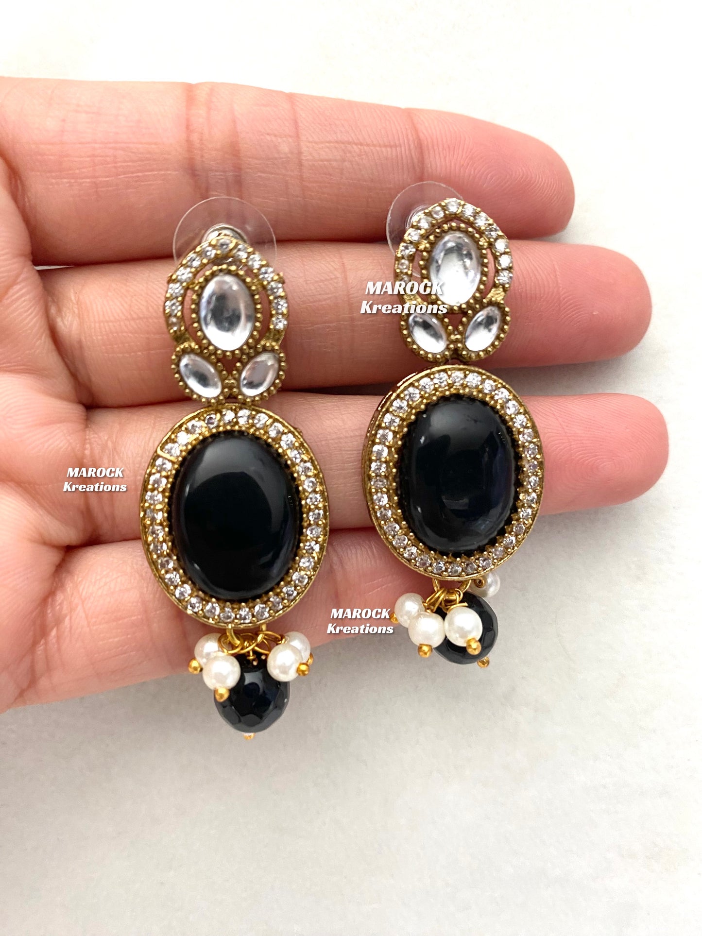 Danica Sabyasachi inspired Premium Quality Moissanite Kundan Statement Choker set