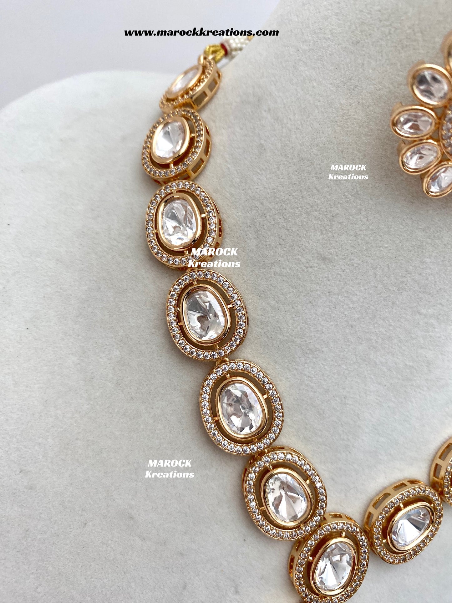 Mariam Tyani inspired Premium Quality Kundan Necklace set