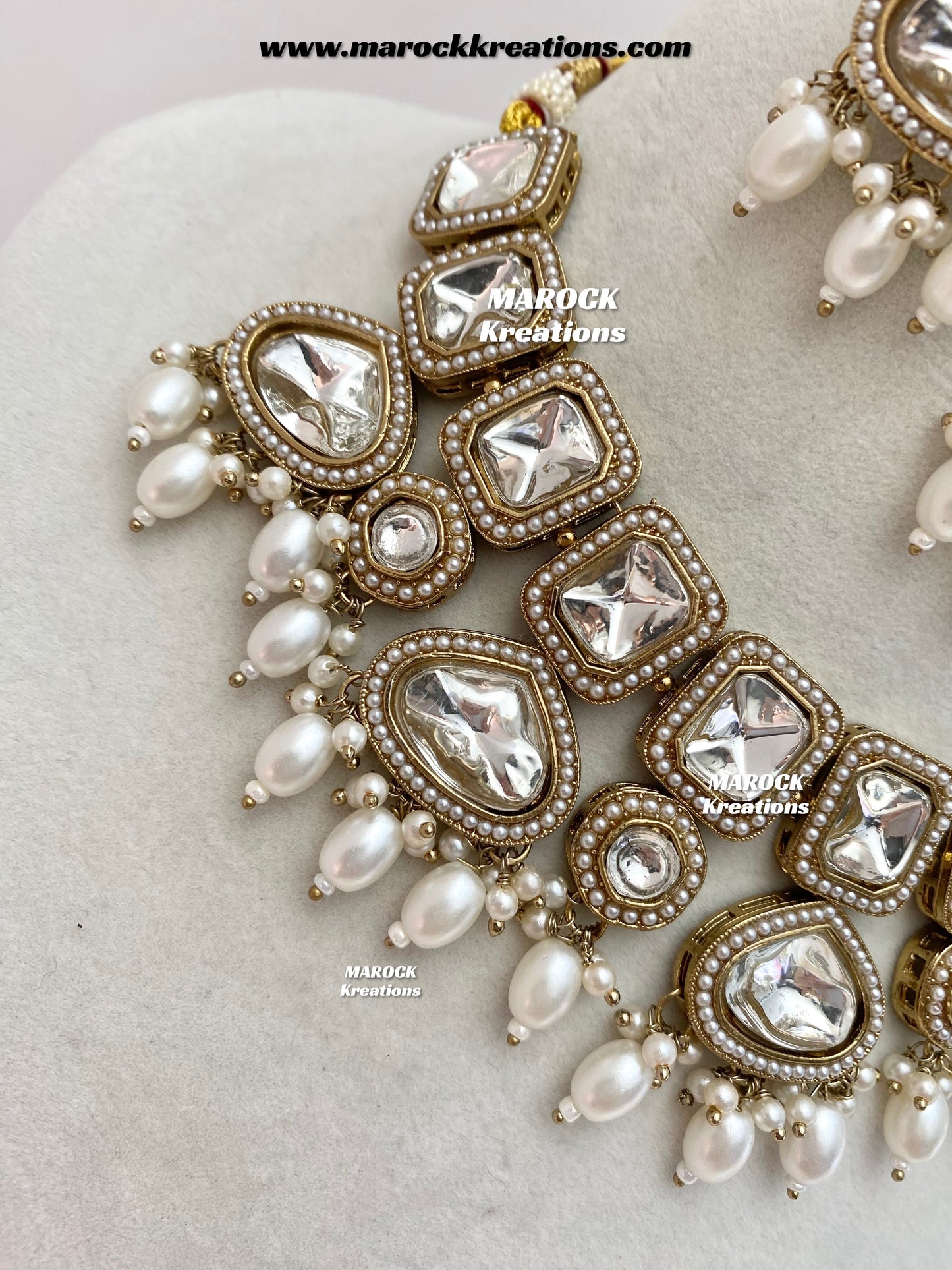Lima Premium Quality uncut Kundan Choker/Necklace set