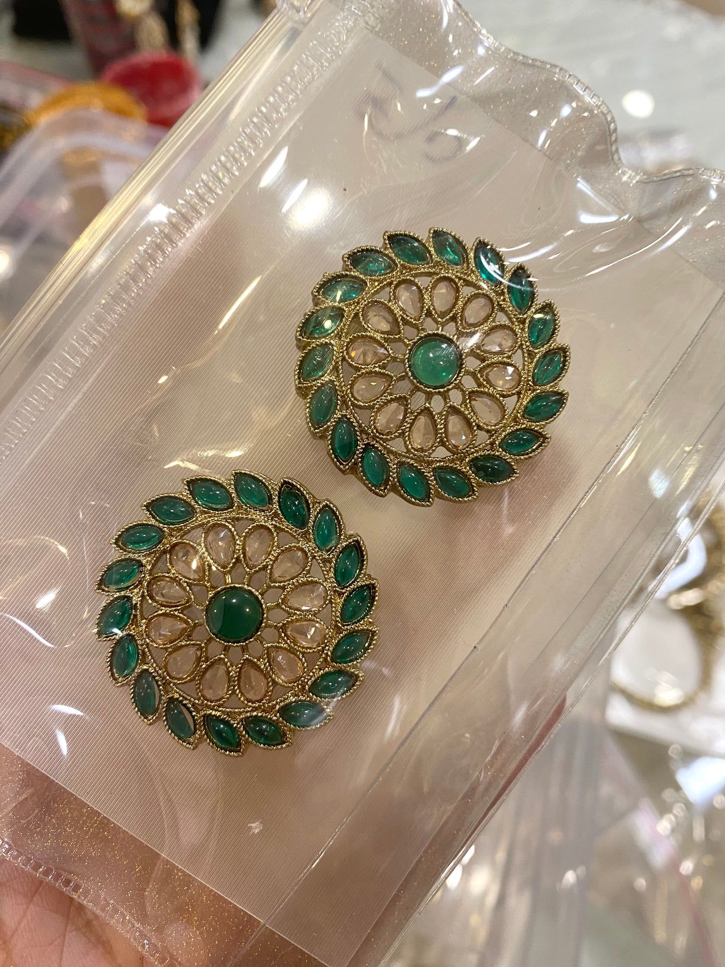 Antique Polki Studs/Earrings