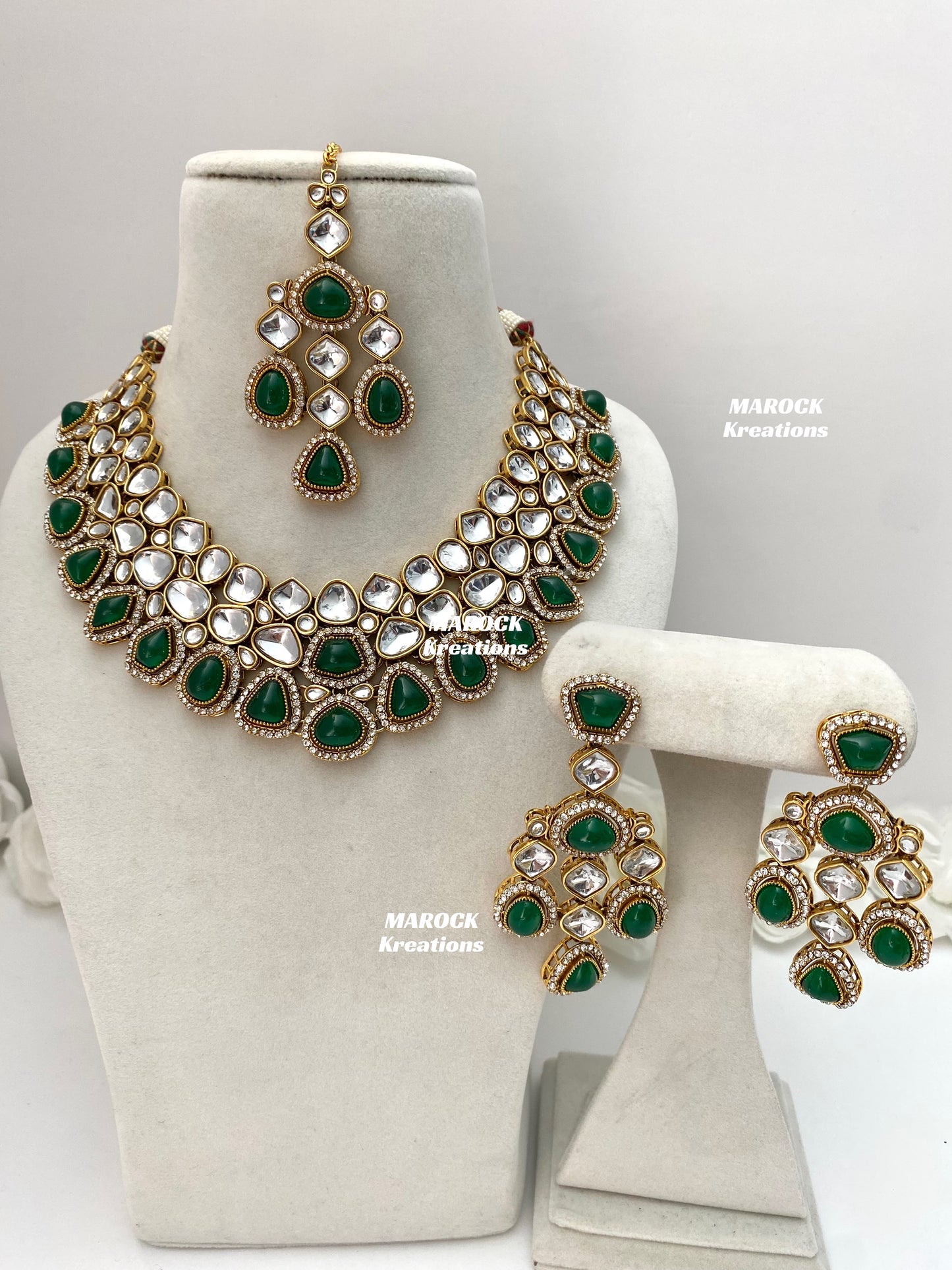 Patriza Sabyasachi inspired Premium Quality Kundan Statement Necklace set