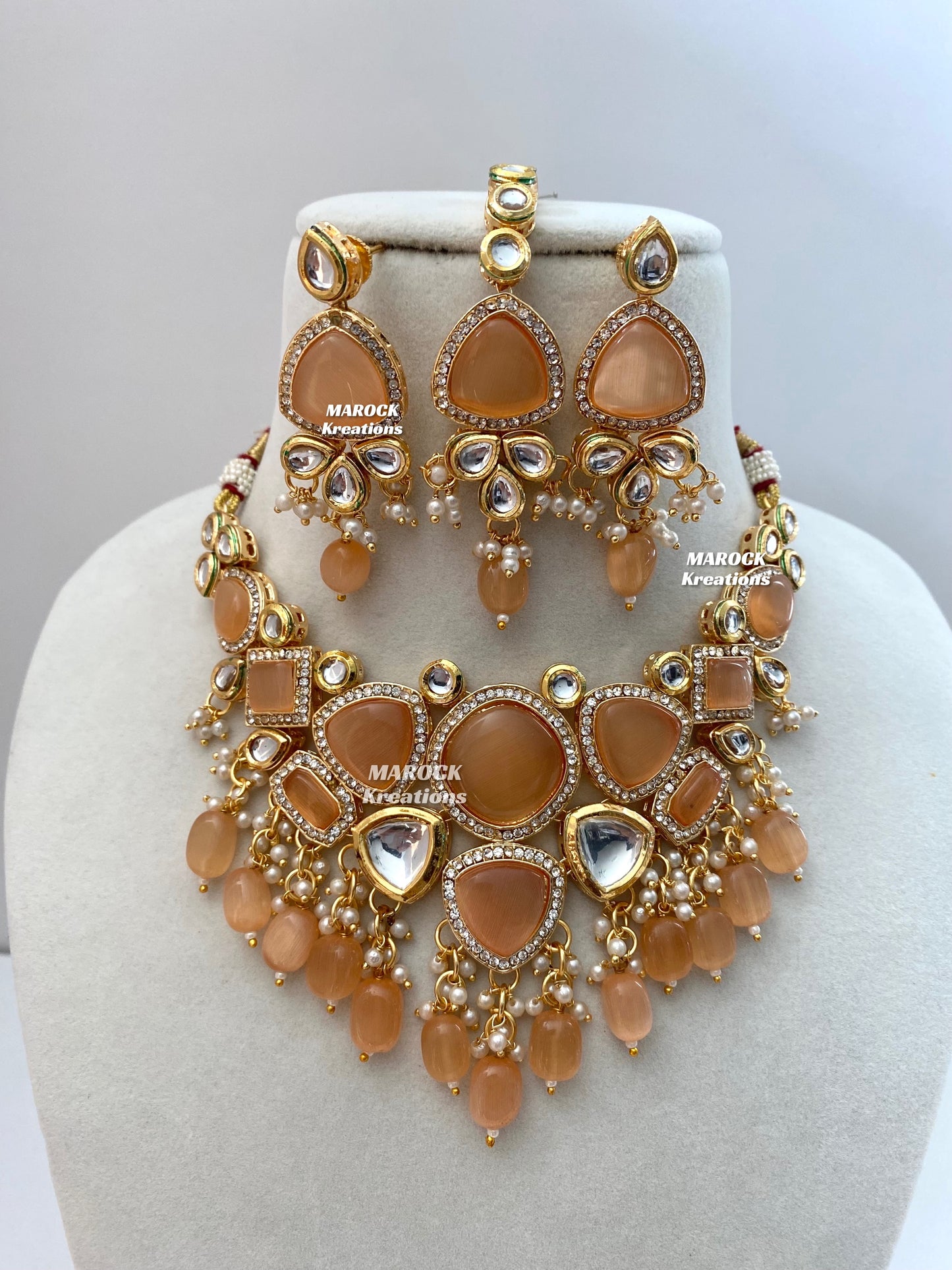 Kundan Statement Necklace set