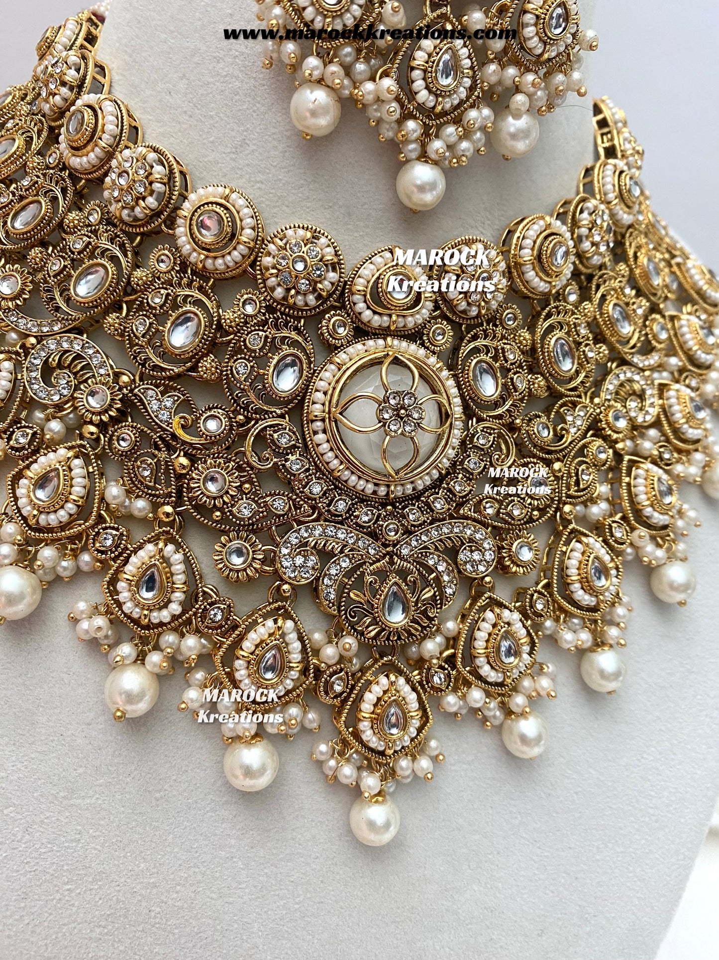 Britni Premium Quality Kundan Statement Bridal set