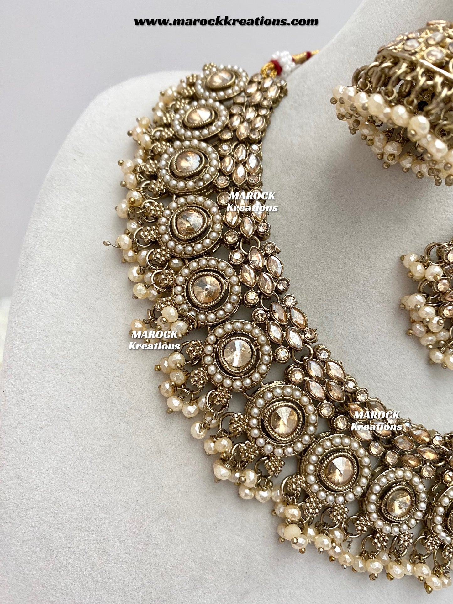 Sameera Polki Necklace set