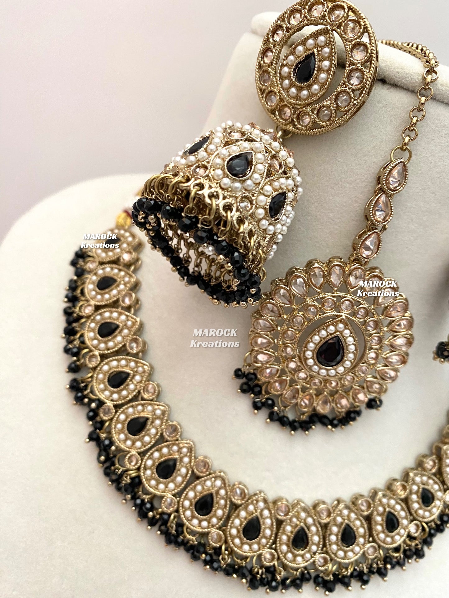 Tina Antique Polki Necklace set