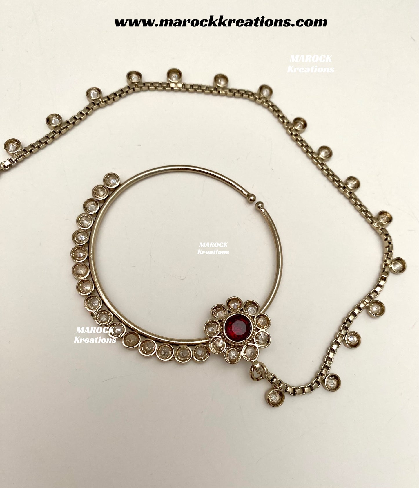 Premium Quality Moissanite Kundan Bridal set/bridal jewelry