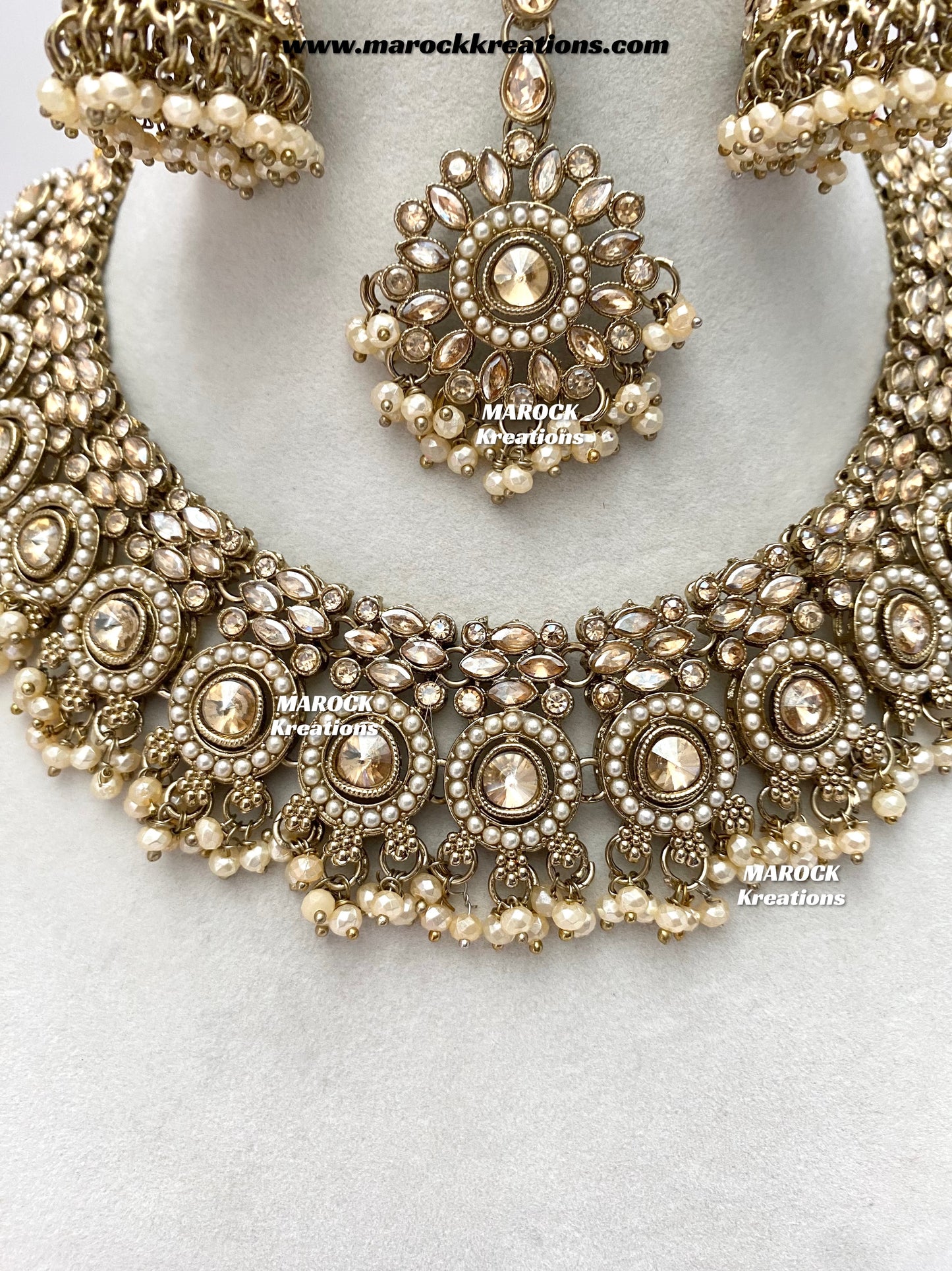 Sameera Polki Necklace set