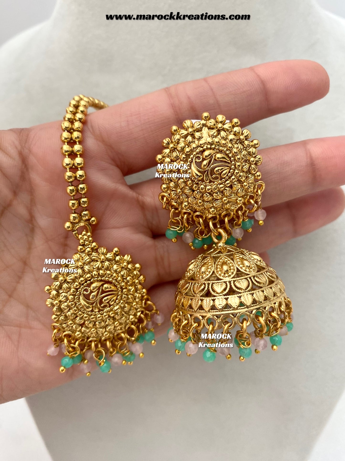Lipika Premium Quality Gold Plated necklace set