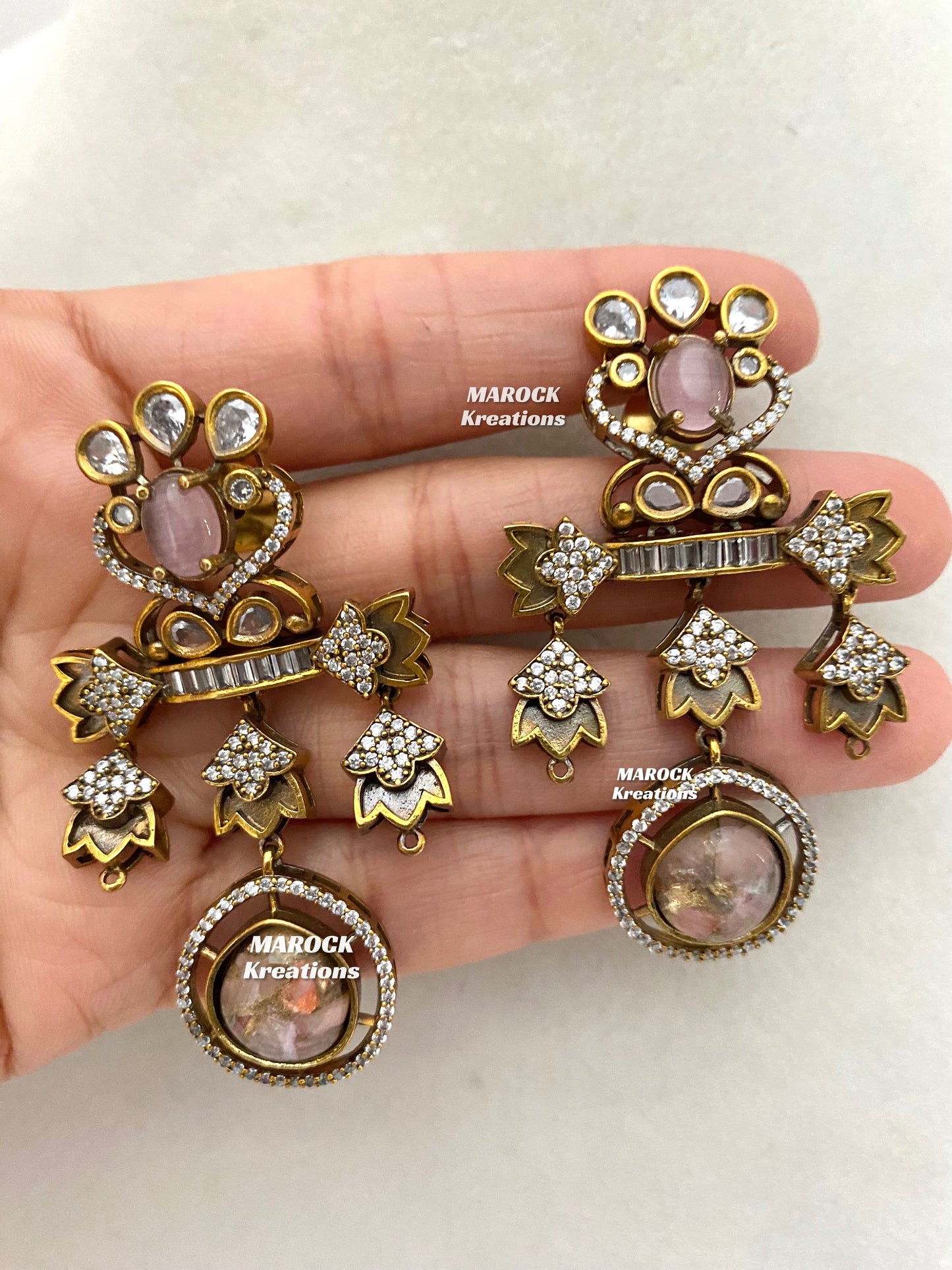 Siena Sabyasachi inspired Premium Quality Moissanite Kundan Necklace set