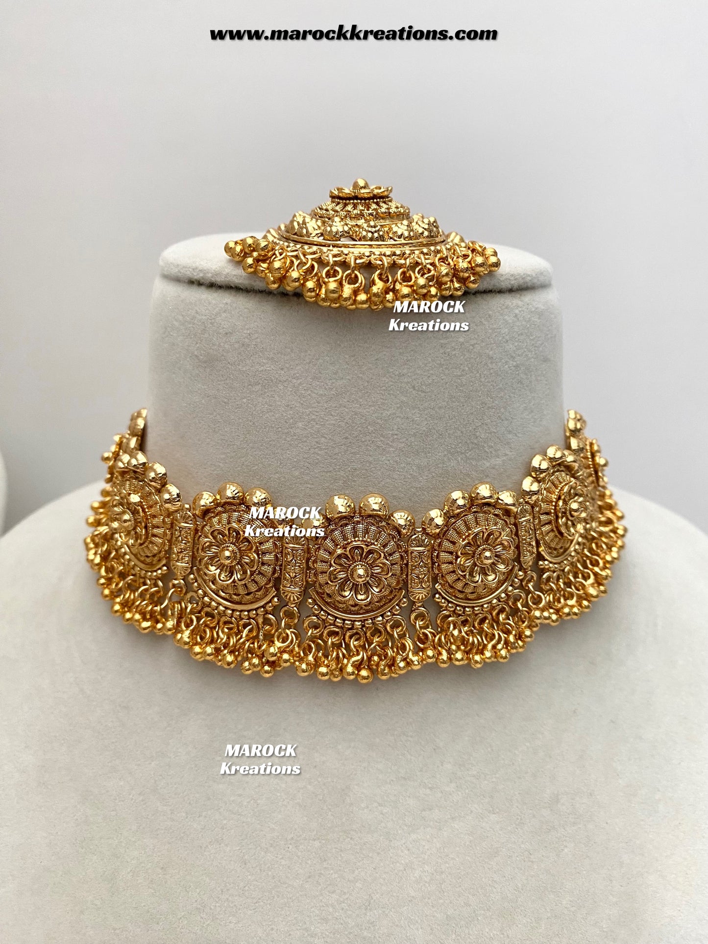 Suhana Gold plated choker set