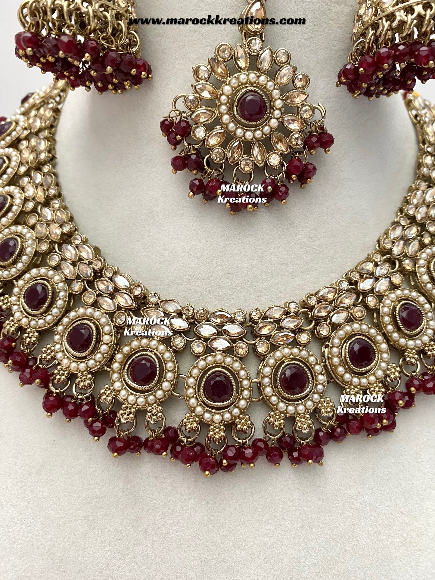 Sameera Polki Necklace set
