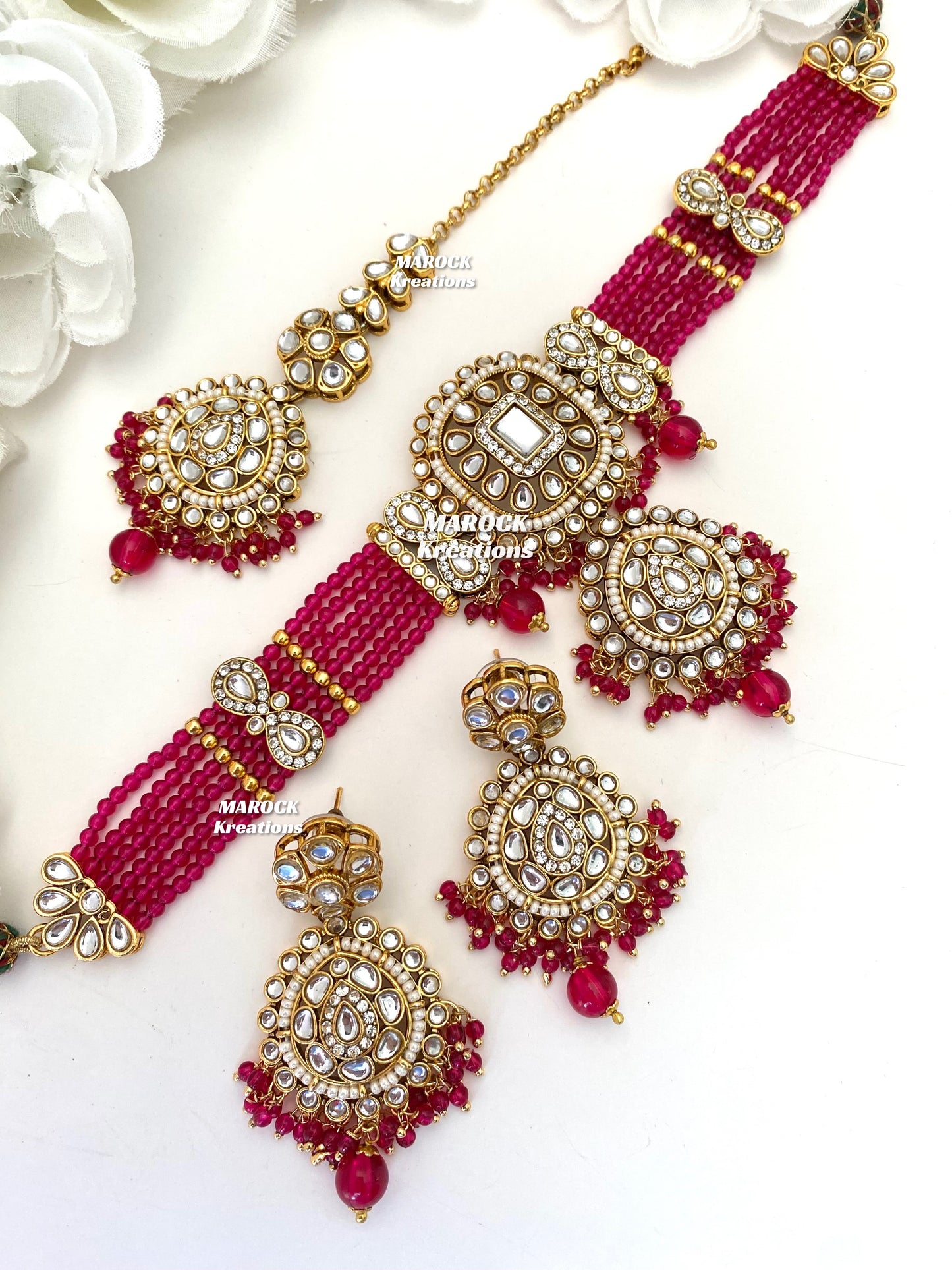 Simona Premium Quality Kundan Choker set