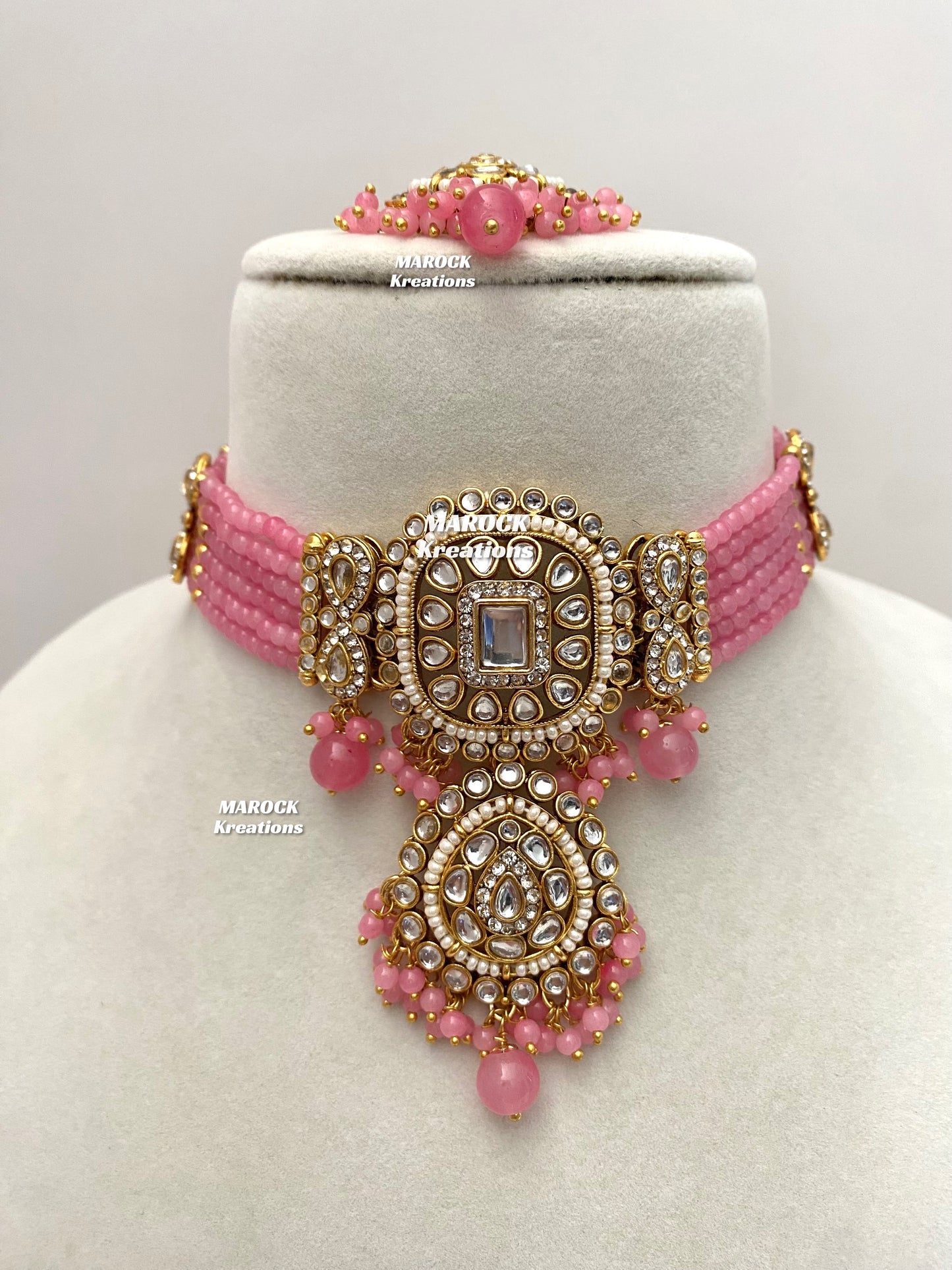 Simona Premium Quality Kundan Choker set