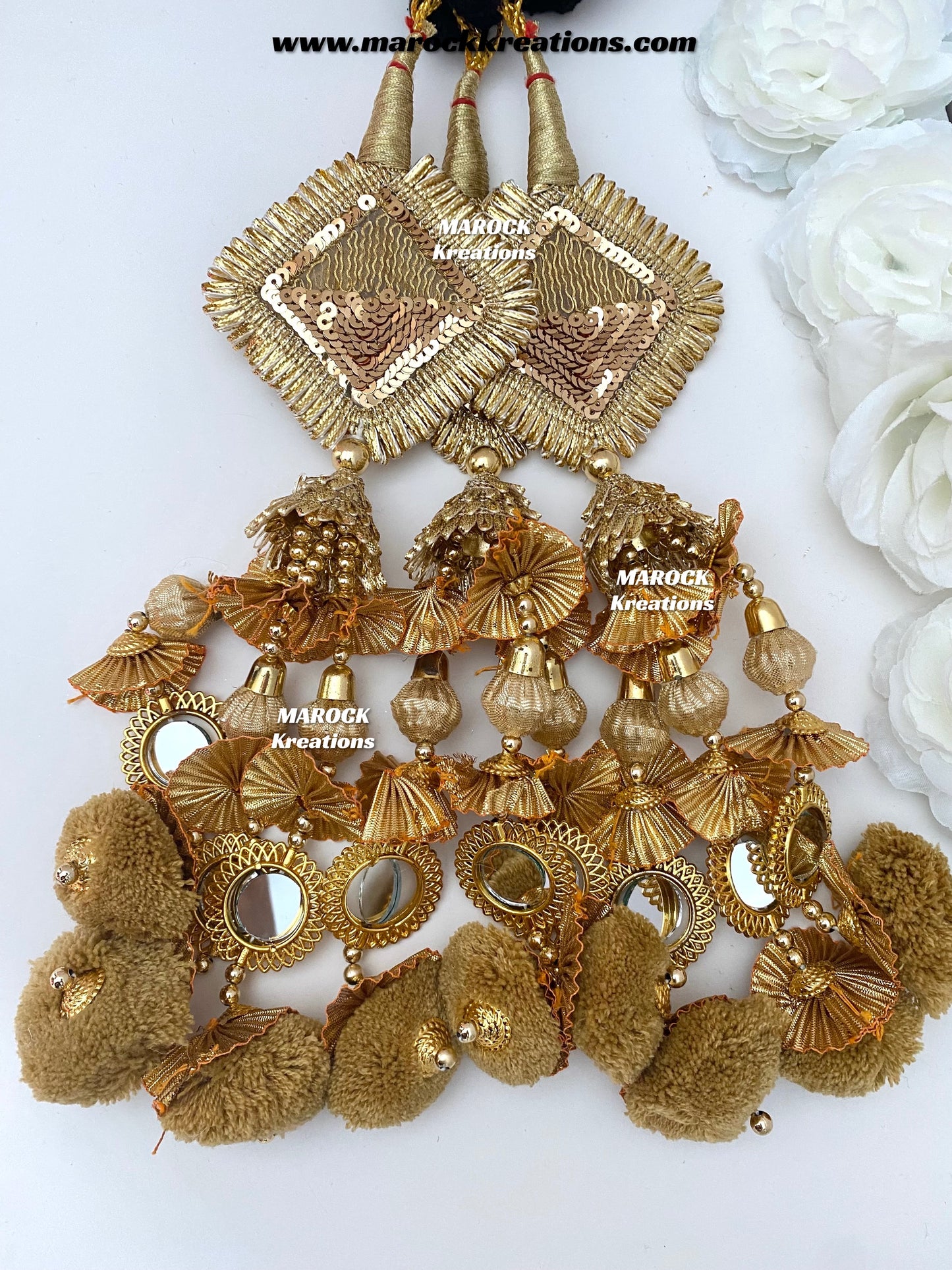 Abby Traditional Gotta Patti Paranda/Hair dori/Jago braid accessories