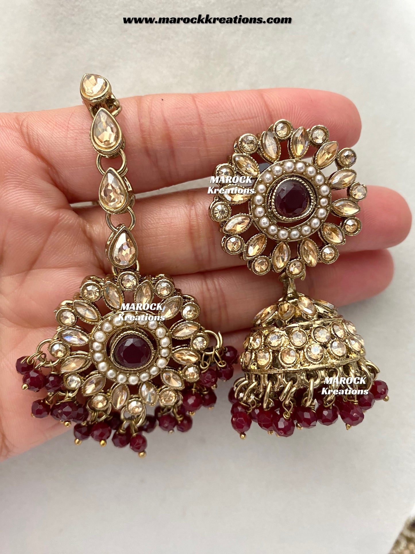 Sameera Polki Necklace set