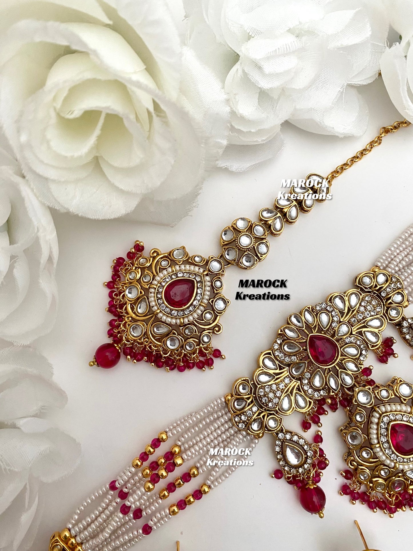 Mahima Premium Quality Kundan Choker set