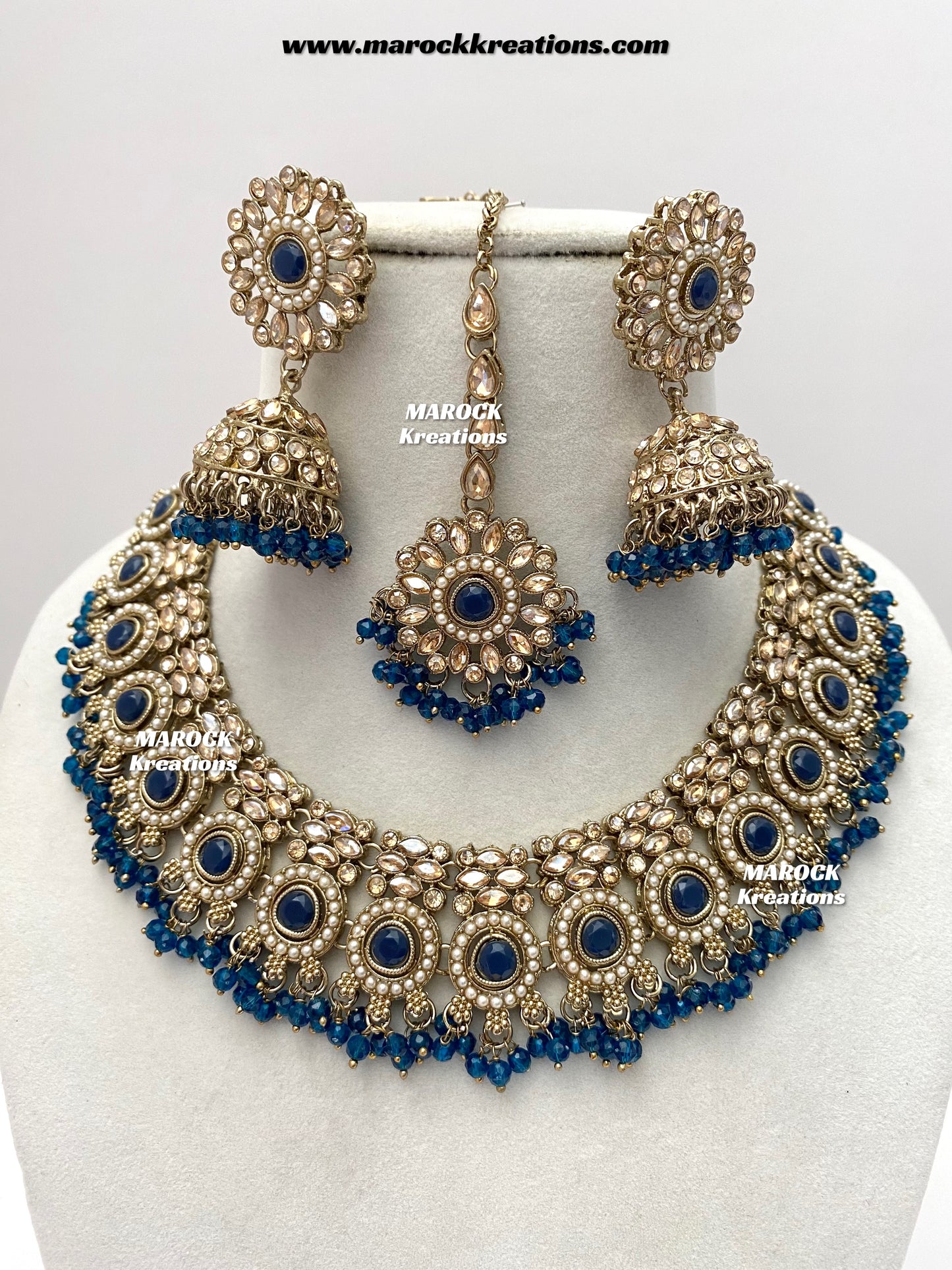 Sameera Polki Necklace set