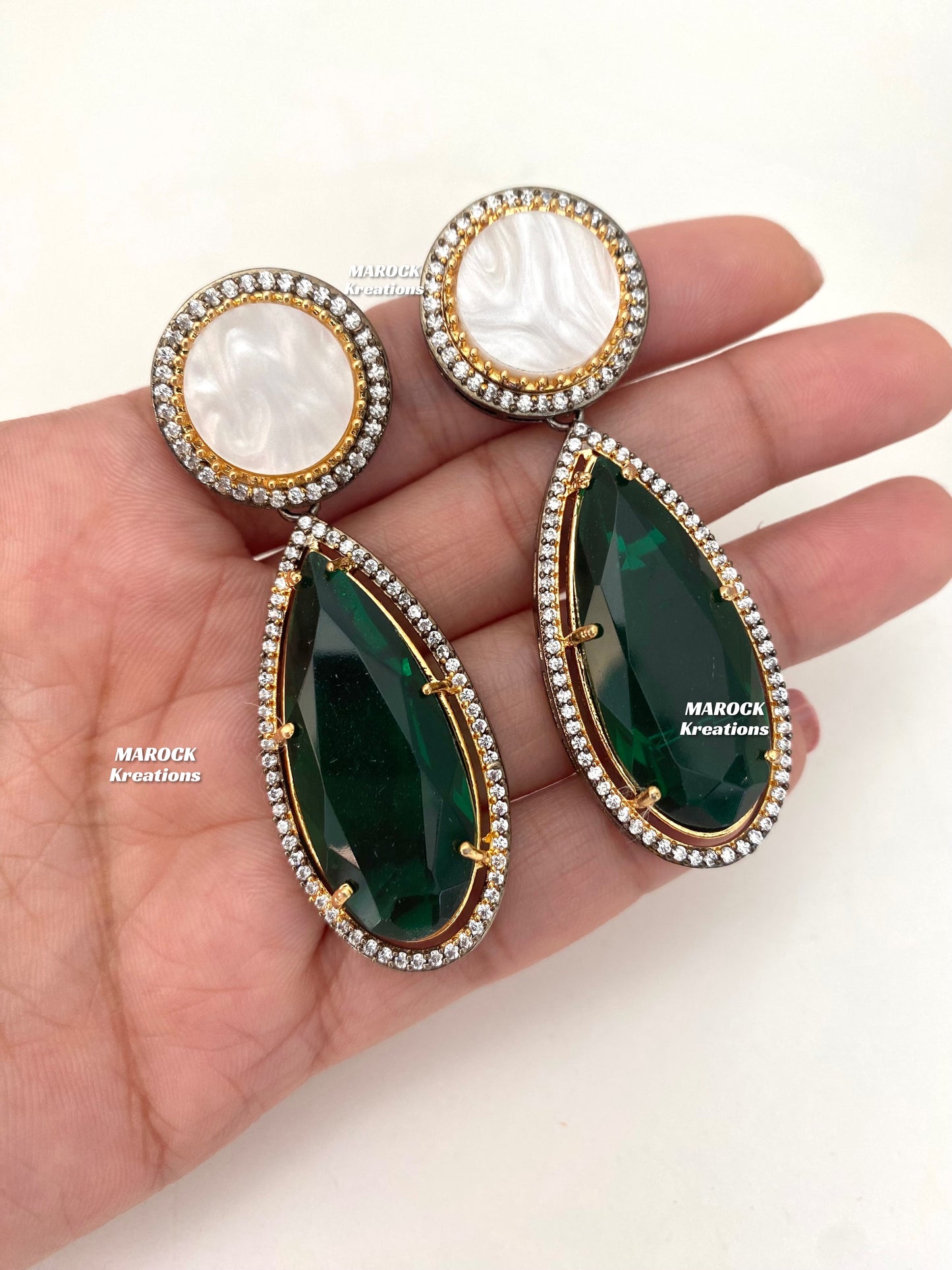 Raha Premium Quality Victorian Kundan Necklace set