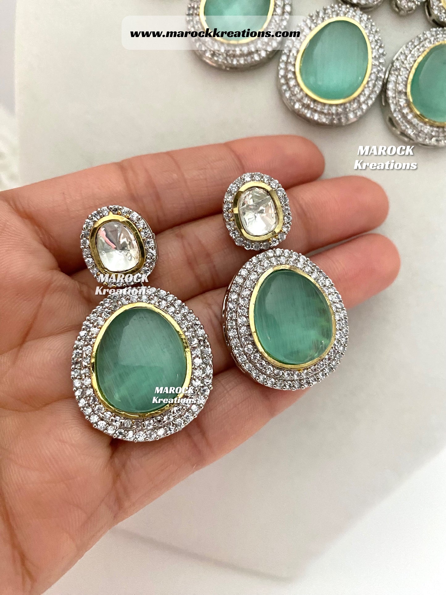 Premium Quality uncut Kundan exclusive Necklace set