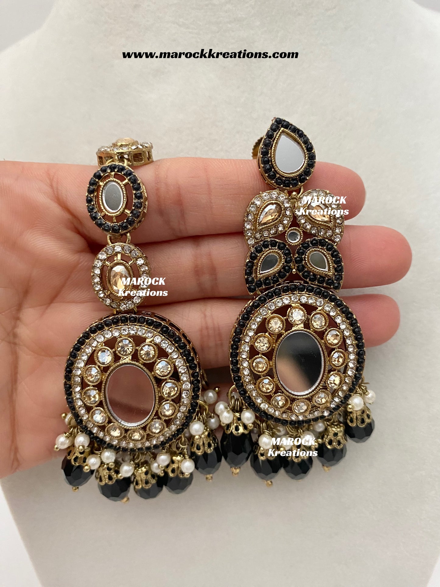 Resmin Premium Quality Mirror Choker set