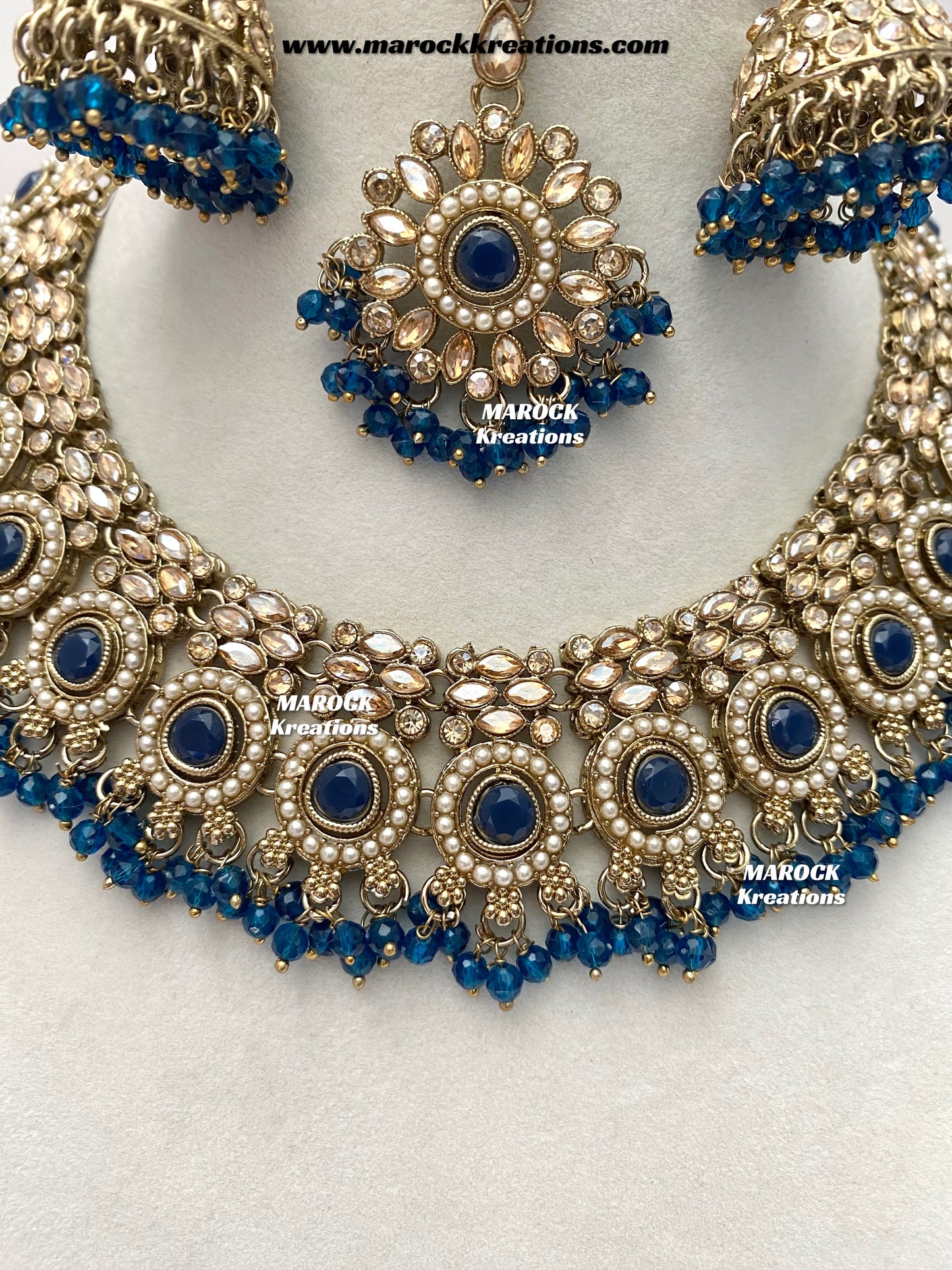 Sameera Polki Necklace set
