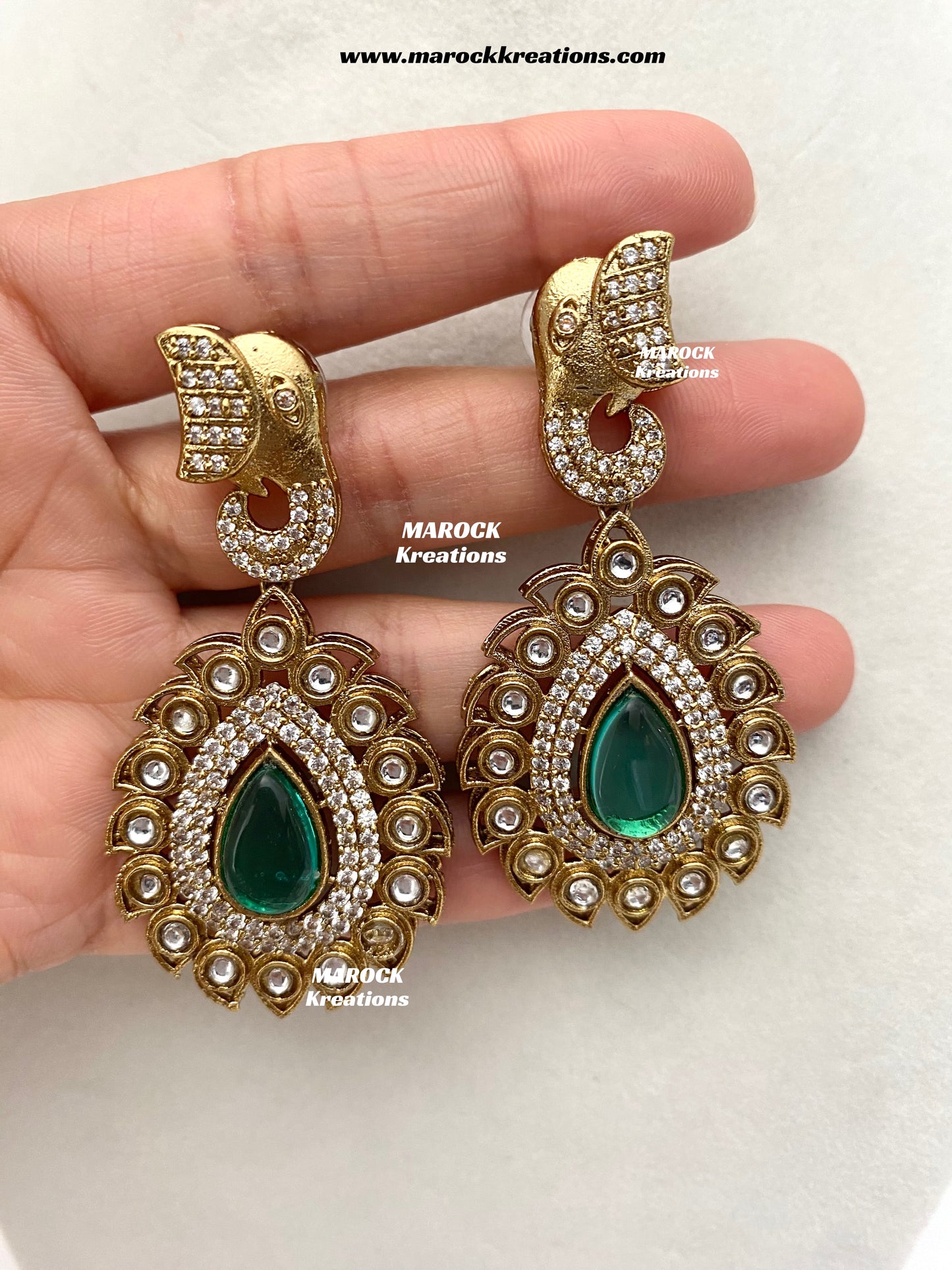 Eshita Sabyasachi inspired Premium Quality Moissanite Kundan Statement Necklace set
