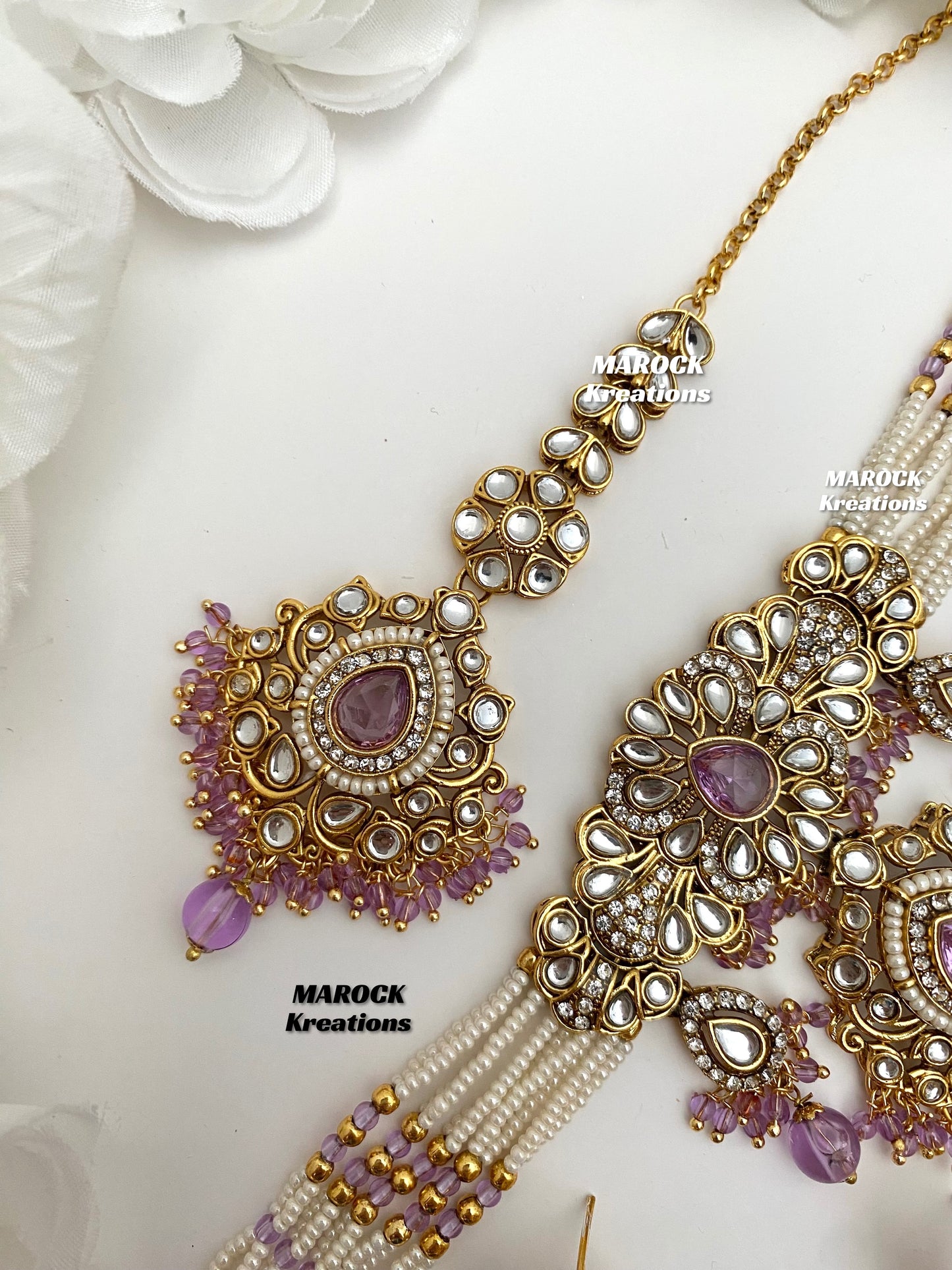 Mahima Premium Quality Kundan Choker set