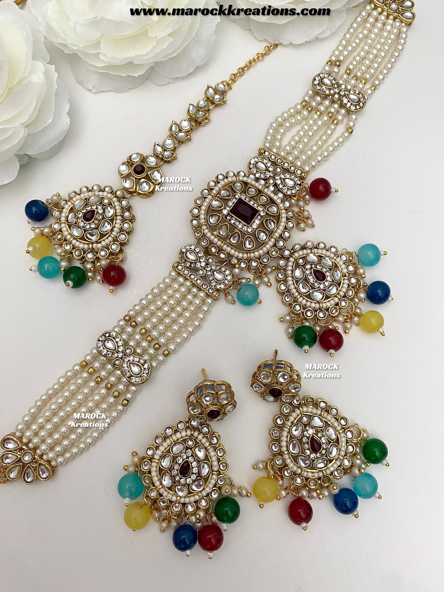 Moony Kundan Choker set
